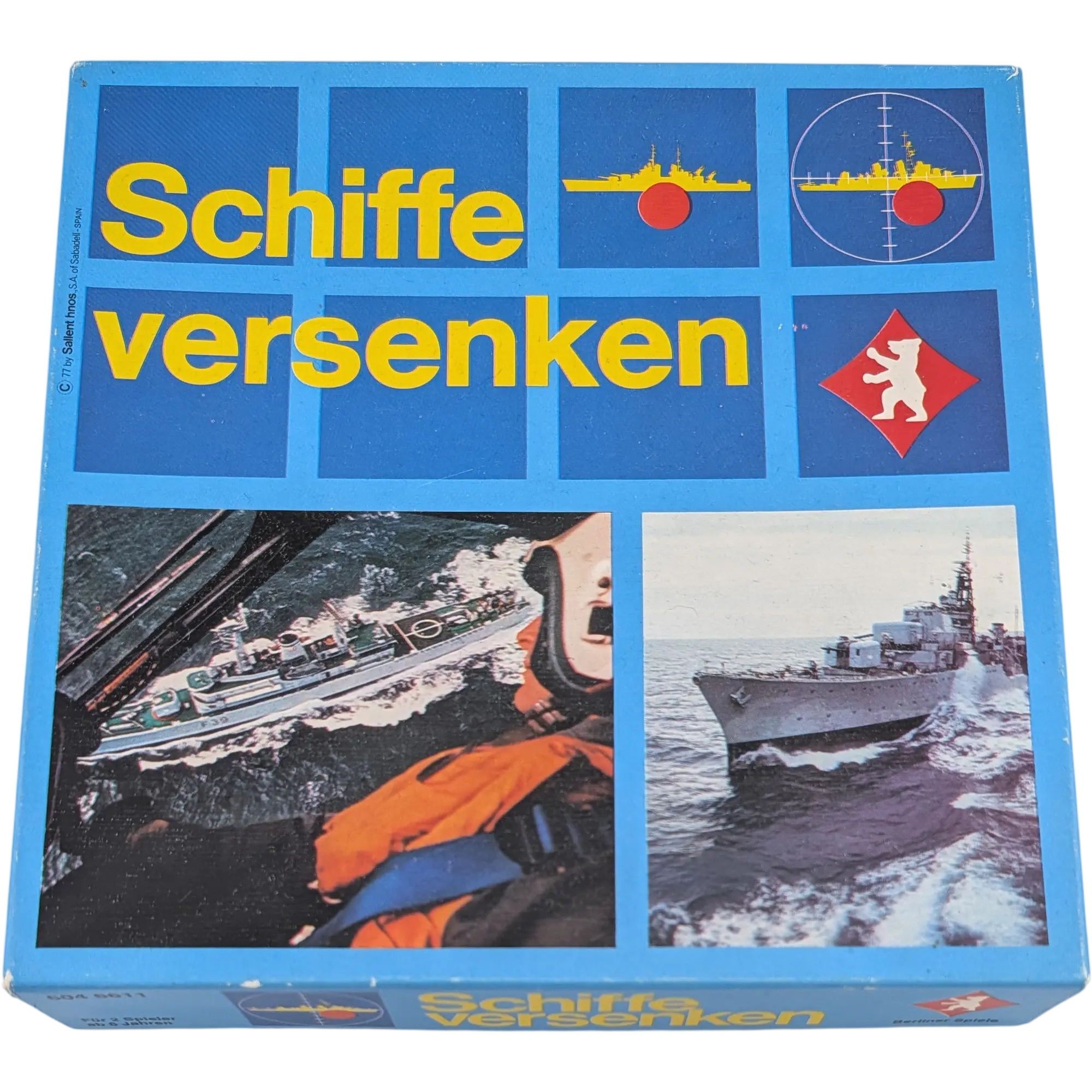 Berliner Spiele Unterwegs Reisespiele Schiffe versenken 6046611 ab 6 Jahren