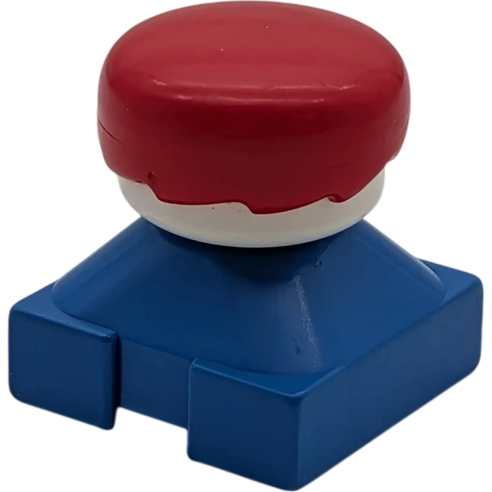 Lego Duplo Figur Clown Blau, rote Harre mit Latz 2327
