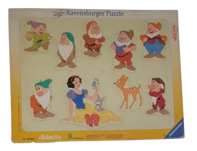 Ravensburger Didacta Schneewittchen und die 7 Zwerge 9 Teile 060061