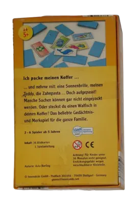 Ich packe meinen Koffer