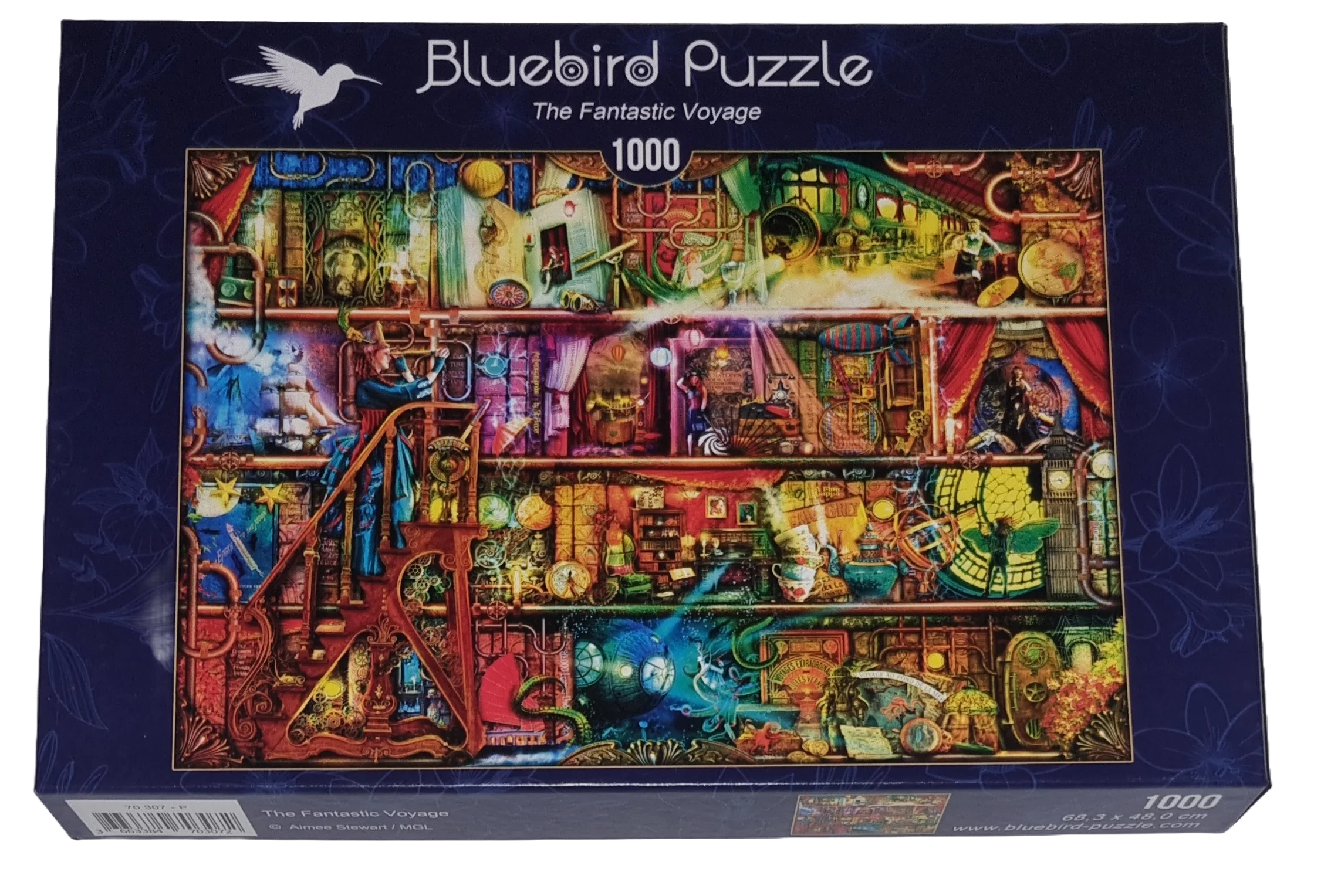 Art by Bluebird Puzzle 1000 Teile 70307 The fantastisch voyage