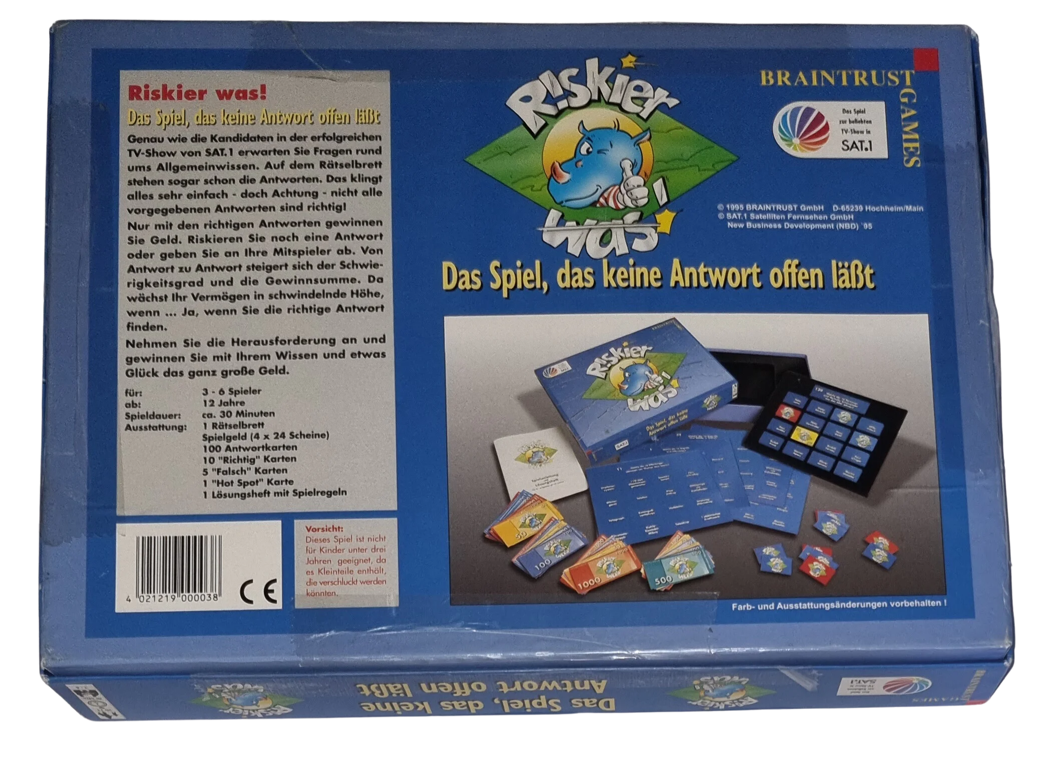 Braintrust Games Riskier was! Das Spiel, das keine Antwort offen lässt