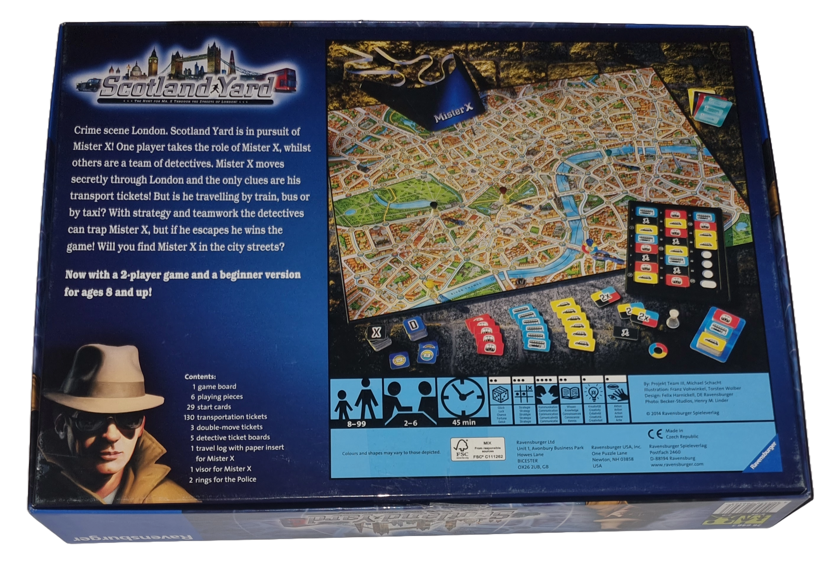 Ravensburger Scotland Yard 266463 Englische Version