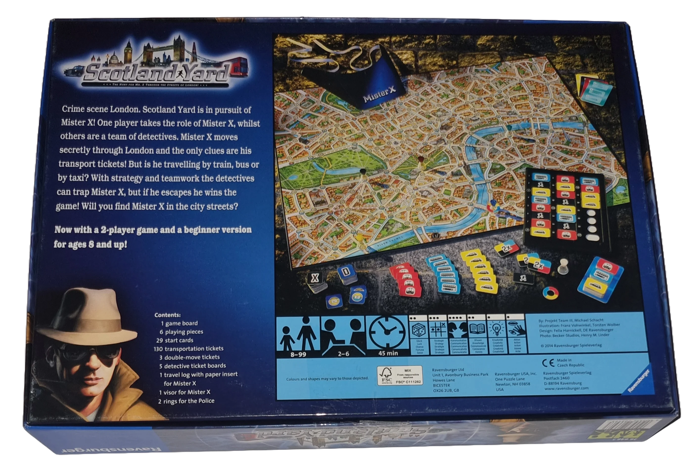 Ravensburger Scotland Yard 266463 Englische Version