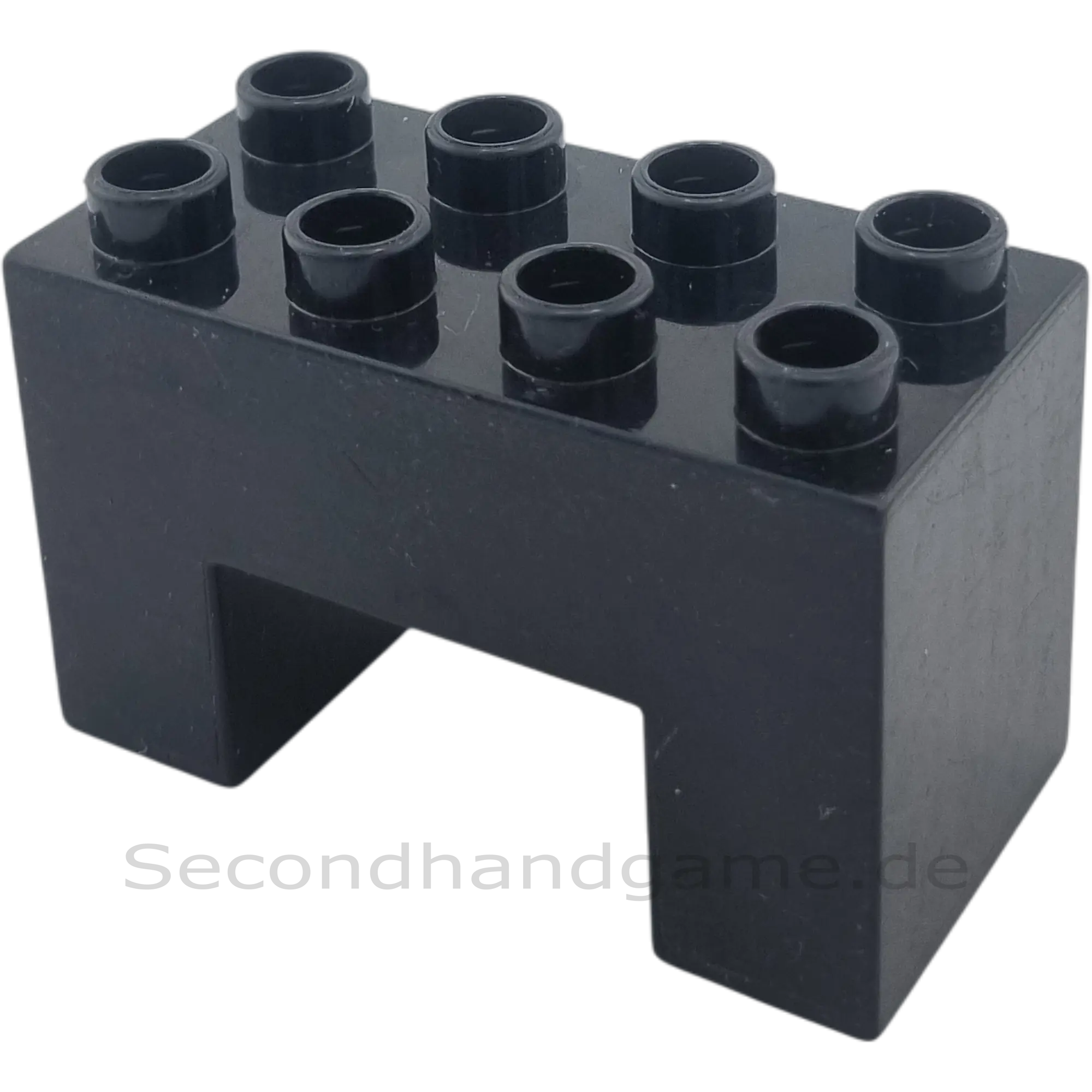 Lego Duplo 2x4x2 Brücke Brückenstein 6394 Schwarz