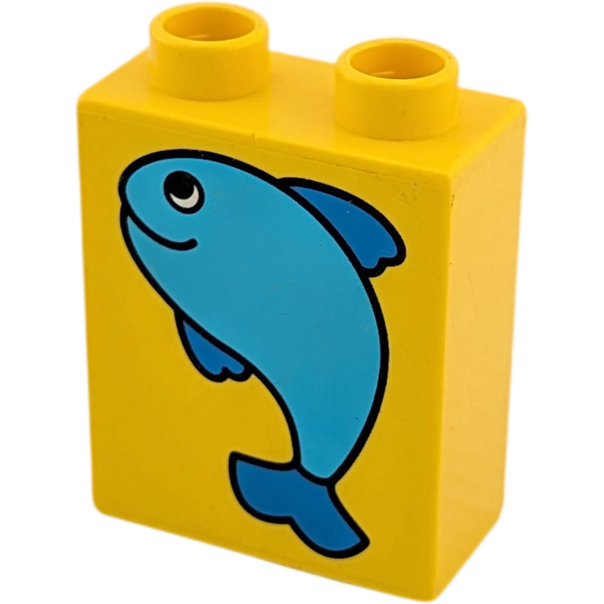 Lego Duplo  1x2 Stein Gelb Fisch 4066