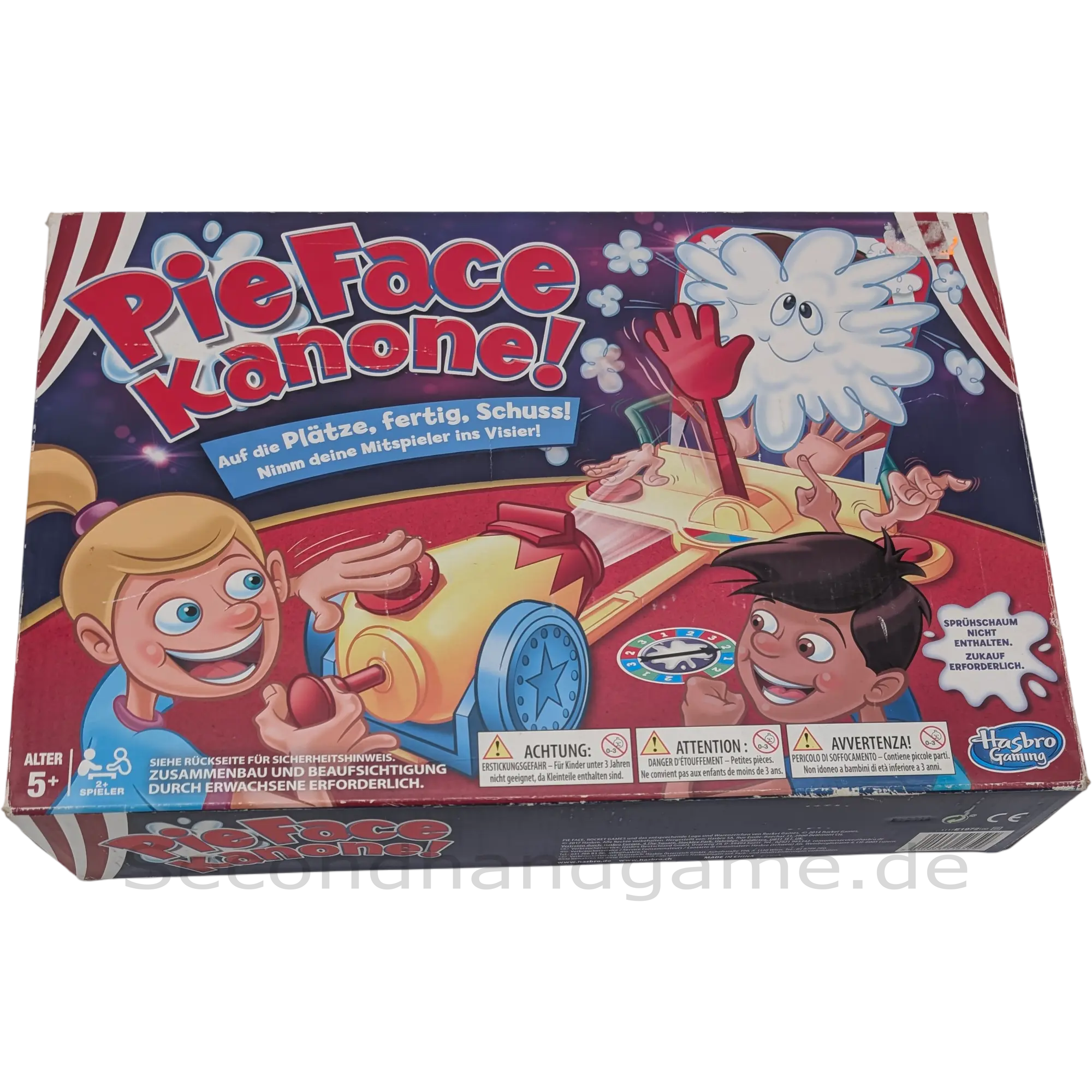 Hasbro Pie Face Kanone!, ab 5 Jahren