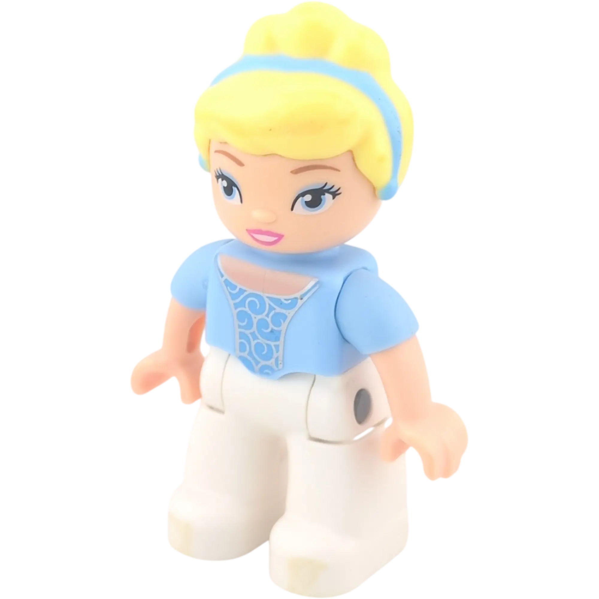 Lego Duplo 231J4 Eiskönigin, blonde Hochsteckfrisur