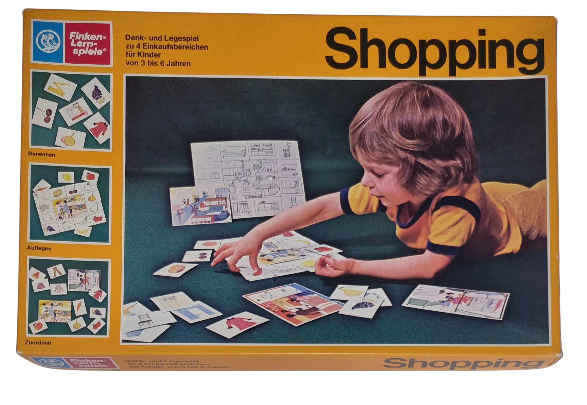 Finken-Lern-Spiele Denk und Legespiel Shopping 1422