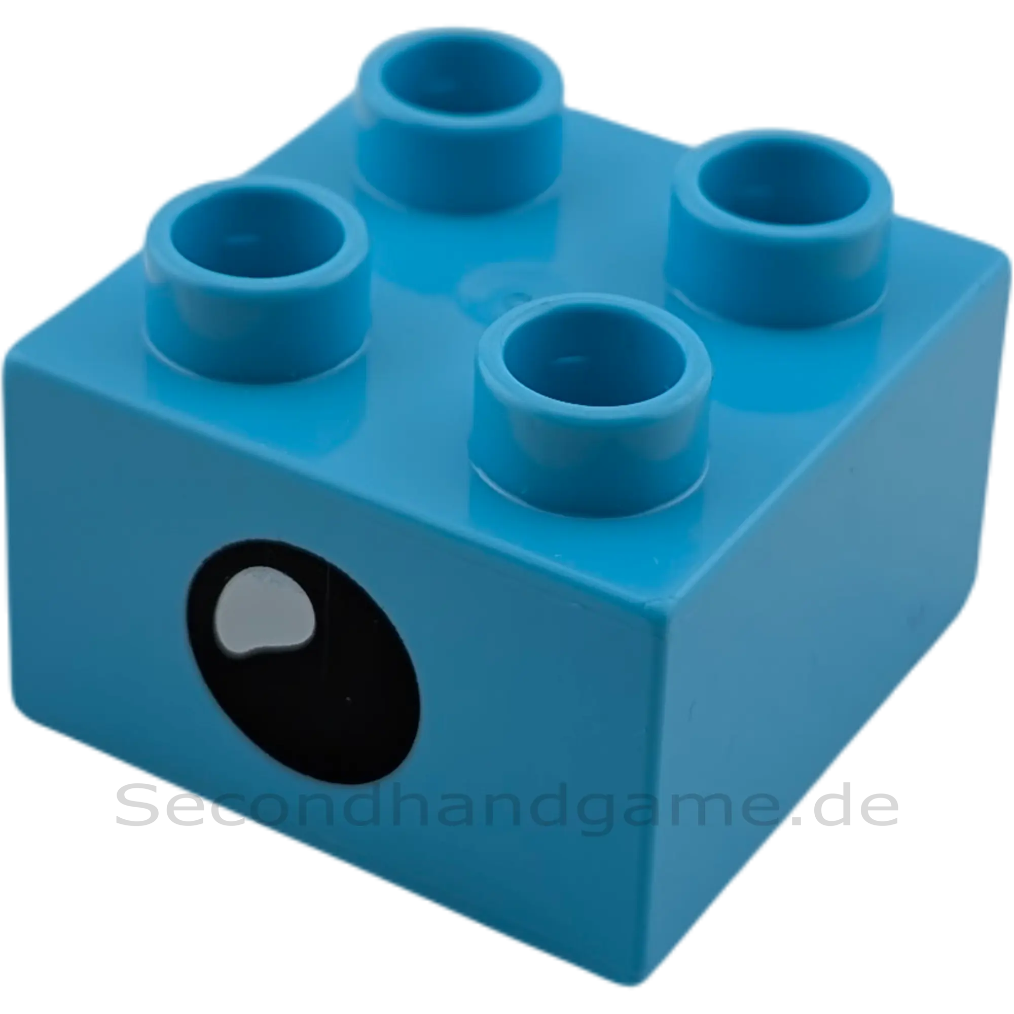 Lego Duplo 2x2 Wendestein Azur Auge Mund 3437