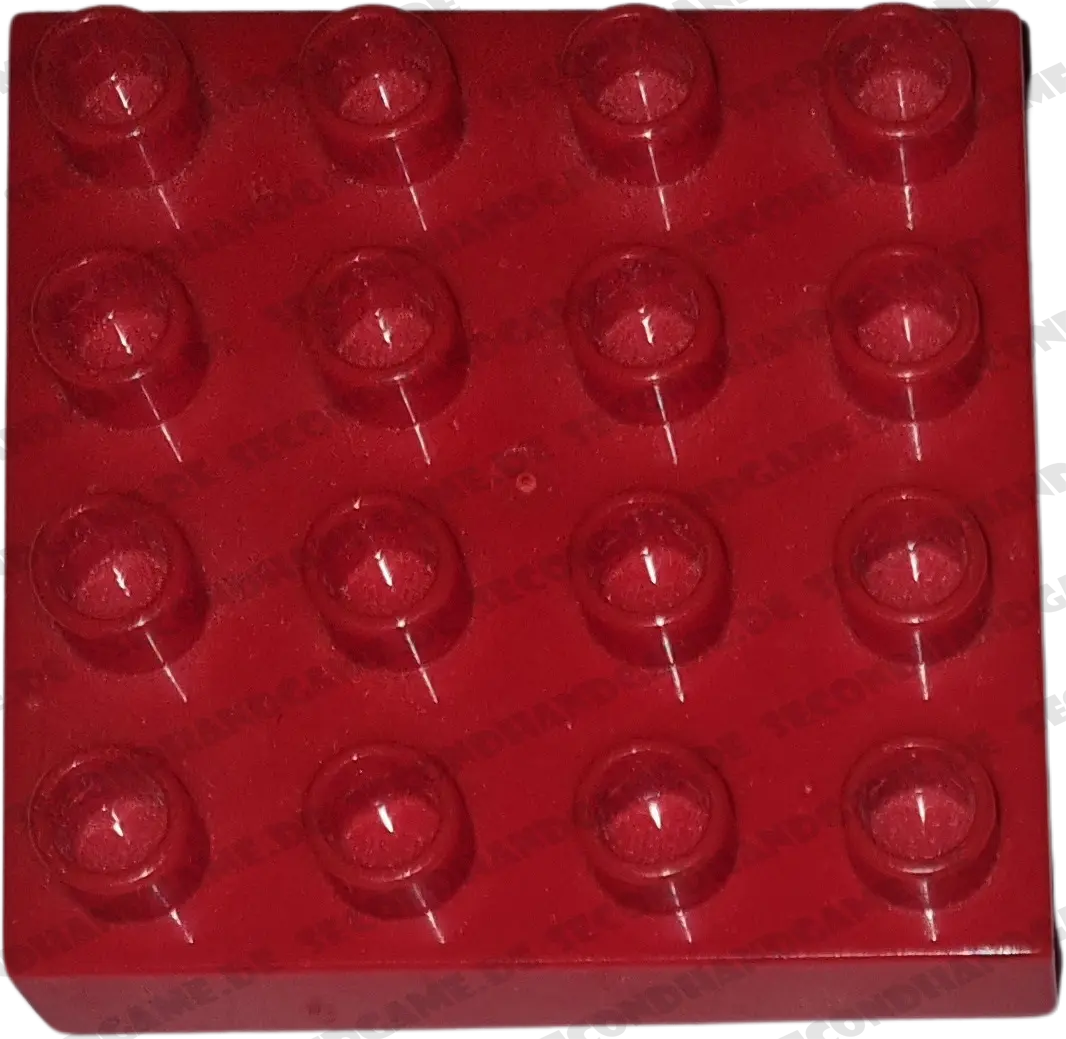 Lego Duplo 14721 Platte 4x4 Rot