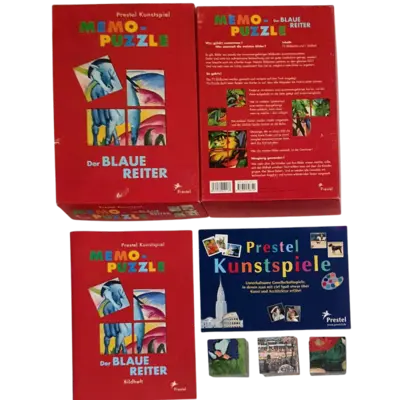 Das Prestel Memo-Puzzle Der blaue Reiter