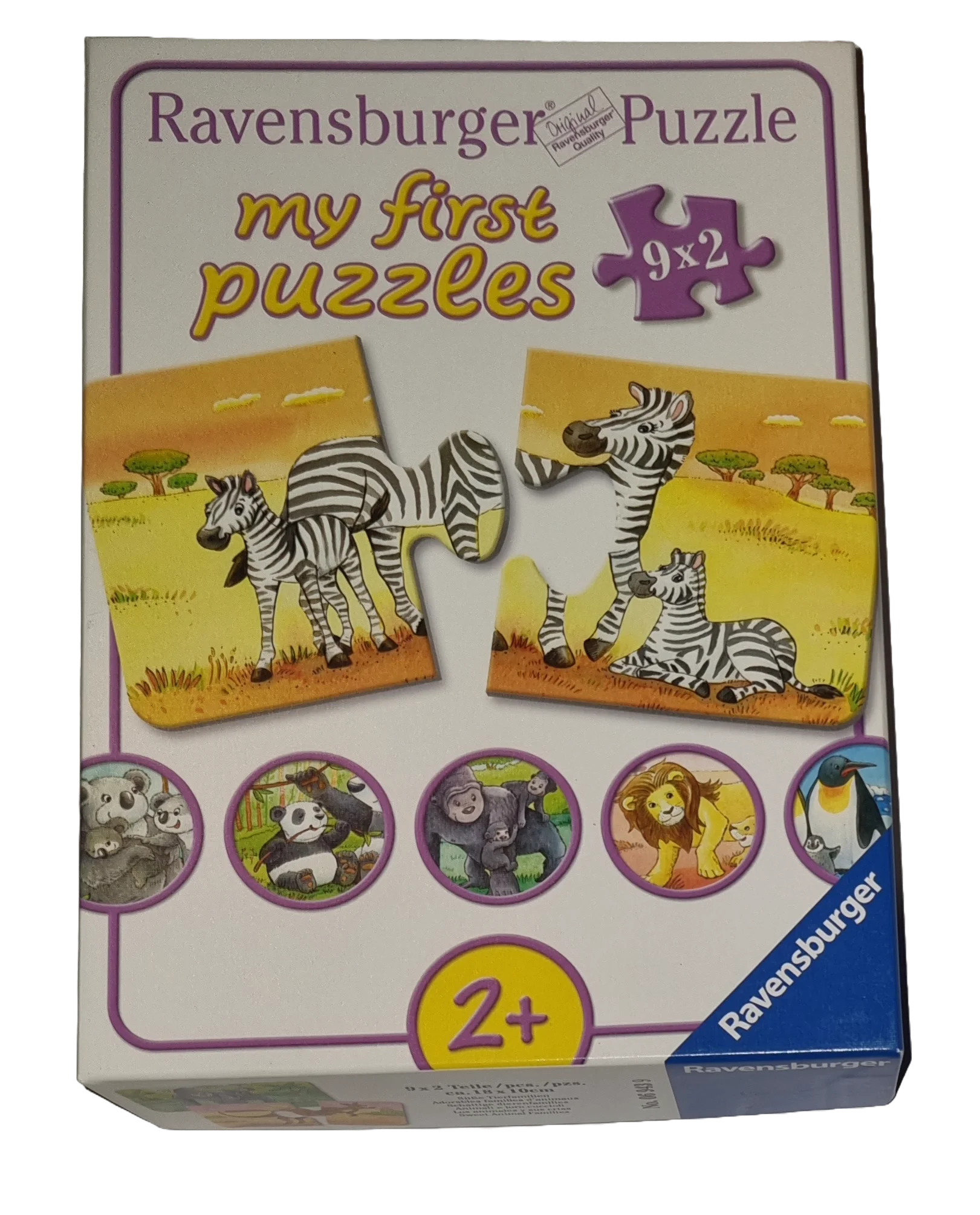 Ravensburger Puzzle my first Puzzles 069439 Süße Tierfamilien