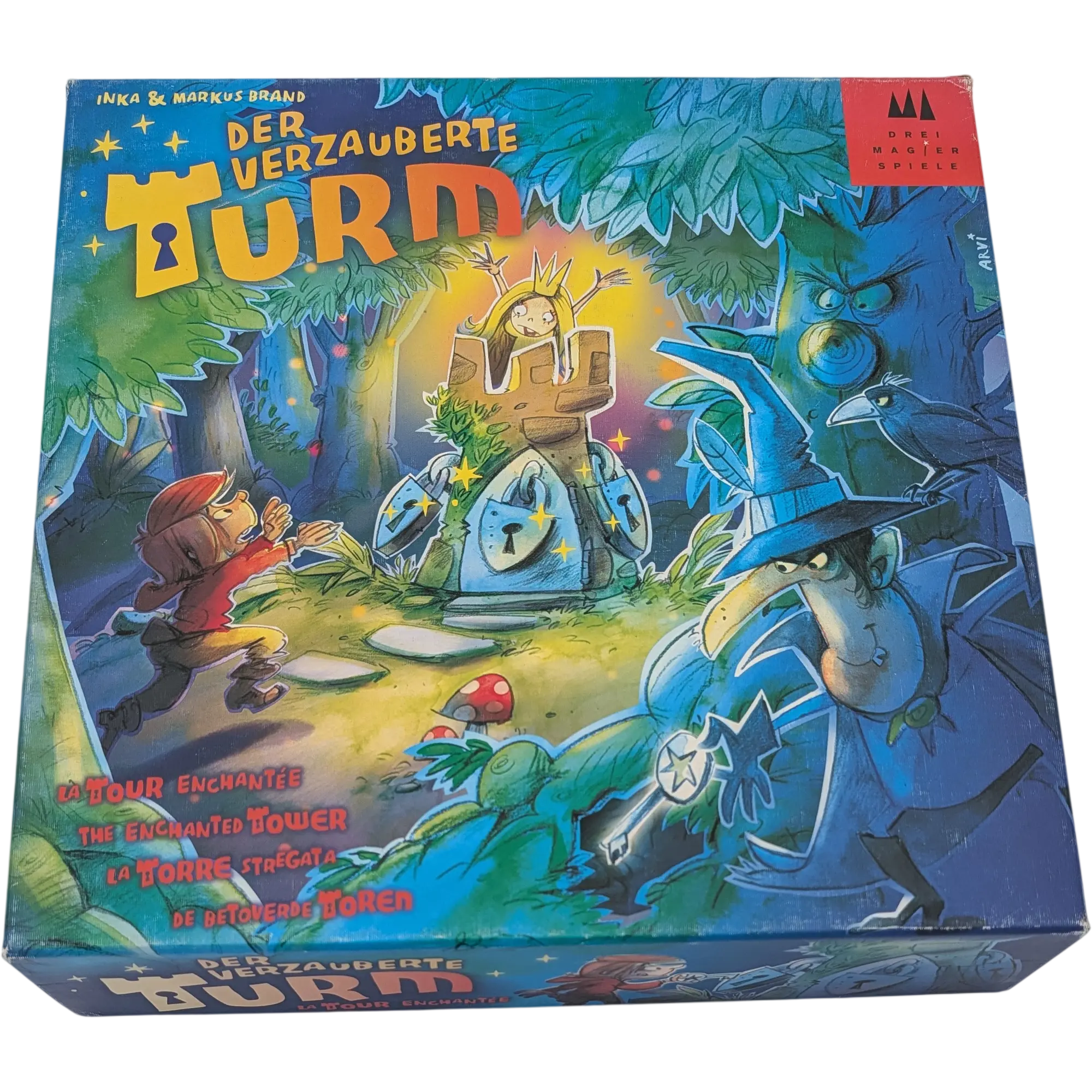 Drei Magier Der verzauberte Turm Spiel