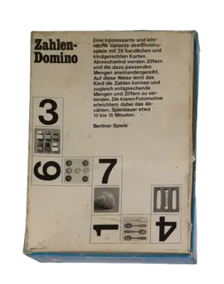 Berliner Spiele Zahlen-Domino