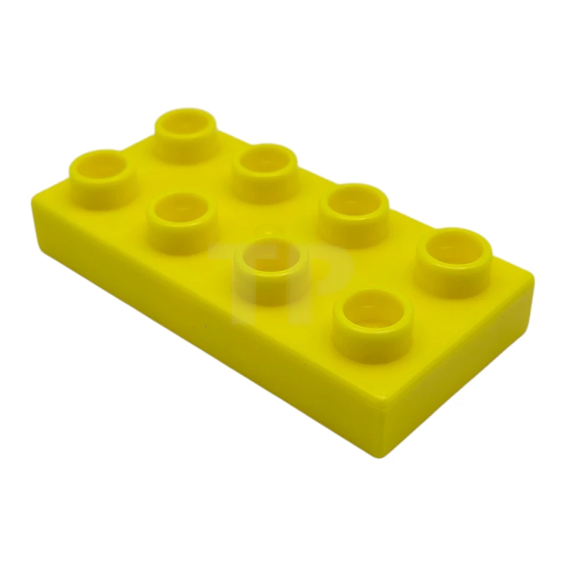 Lego Duplo 40666 Platte 2x4 Neongelb