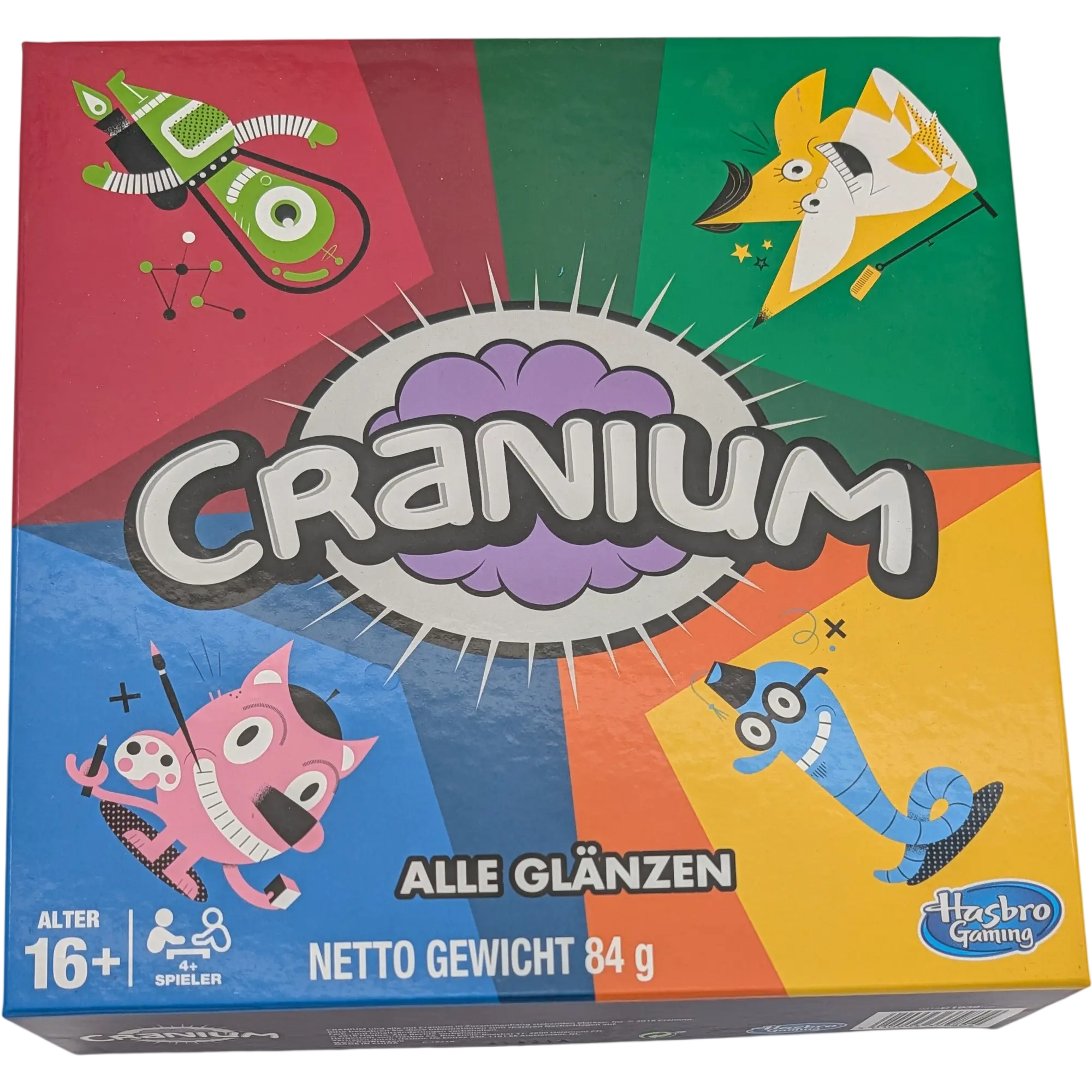 Hasbro Cranium Deutsche Ausgabe Alle glänzen