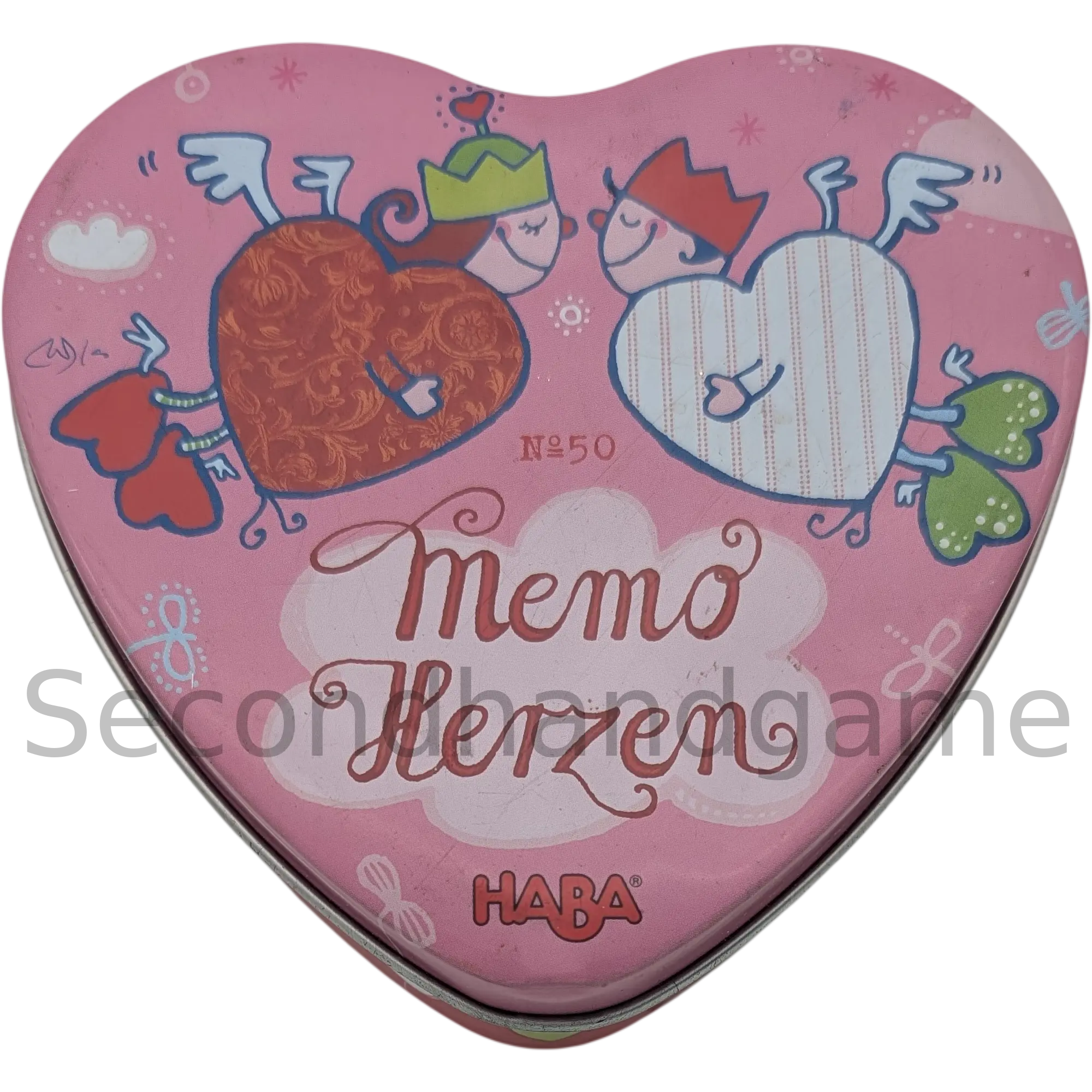 HABA Memo Herzen No50