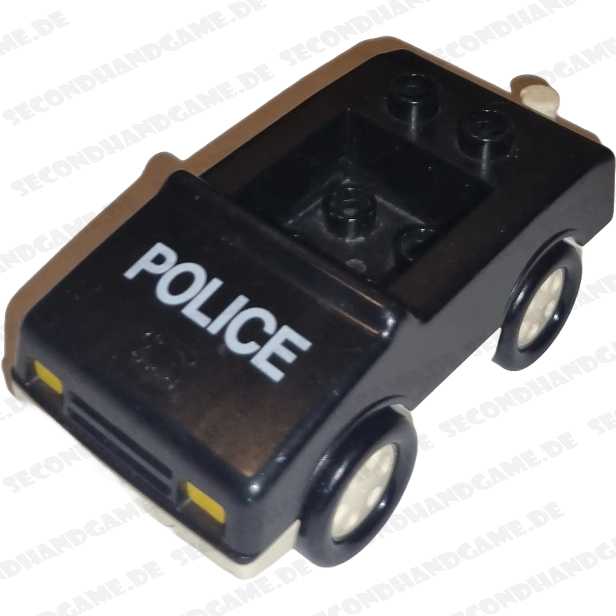 Lego Duplo Auto von Polizei Police Car Polizeiauto Schwarz Weiß