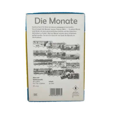 Berliner Spielkarten Ein Vorschulspiel Die Monate