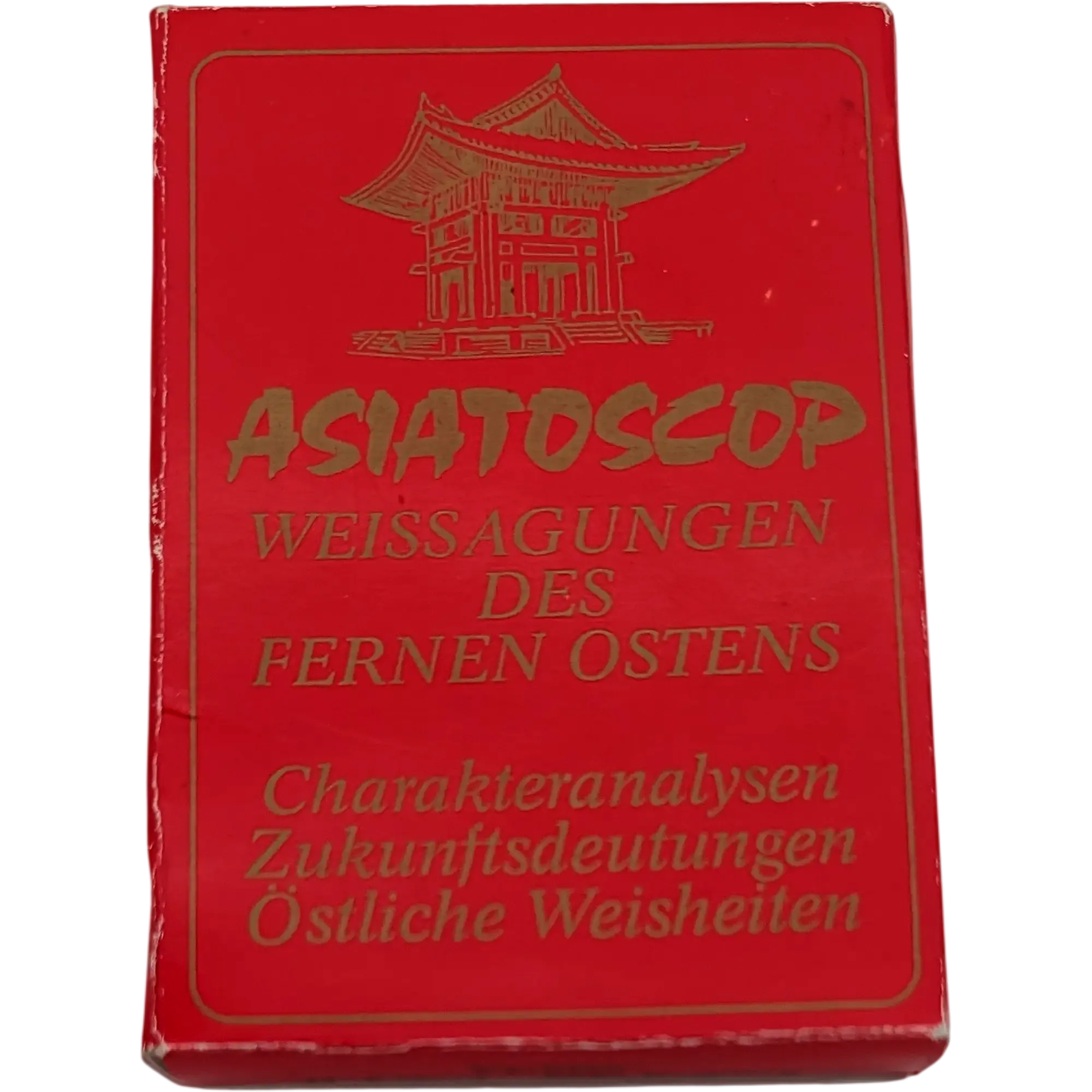Asiatoscop Weissagungen des Fernen Ostens Kartendeck Charakteranalysen Zukunftsdeutungen Östliche Weisheiten