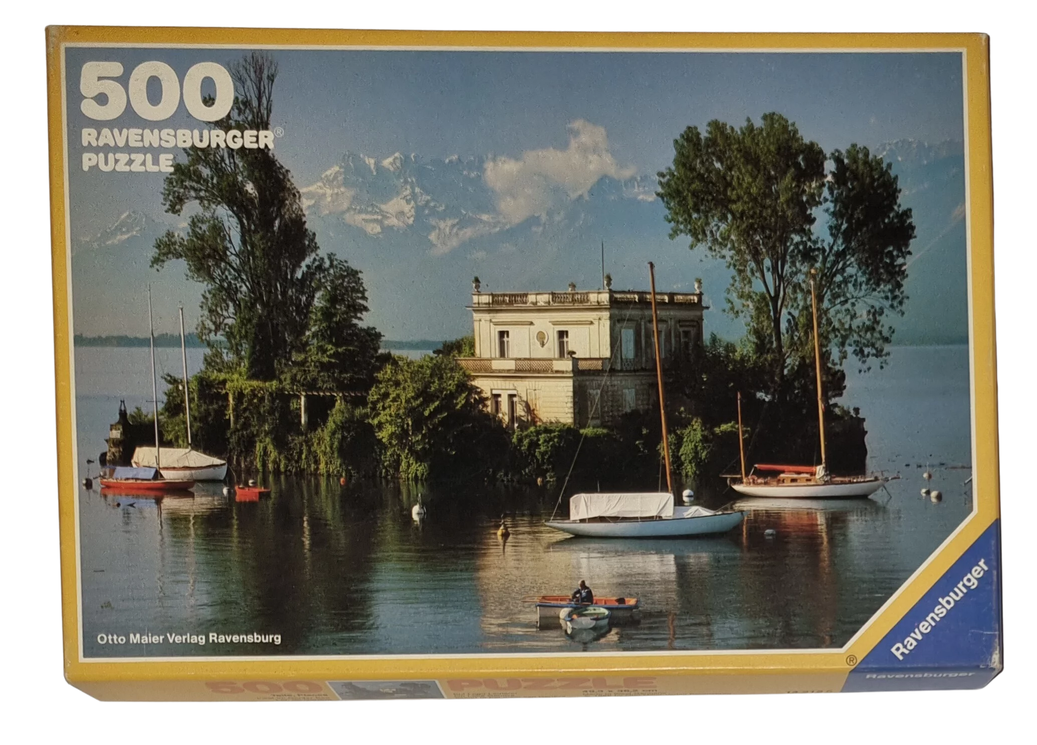 Ravensburger Puzzle 500 Teile 142125 Insel im Genfer See