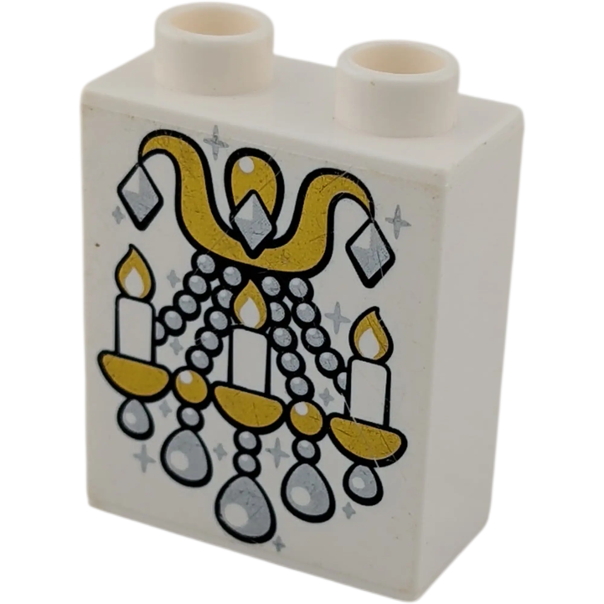 Lego Duplo 4066 Weiß mit Kronleuchter