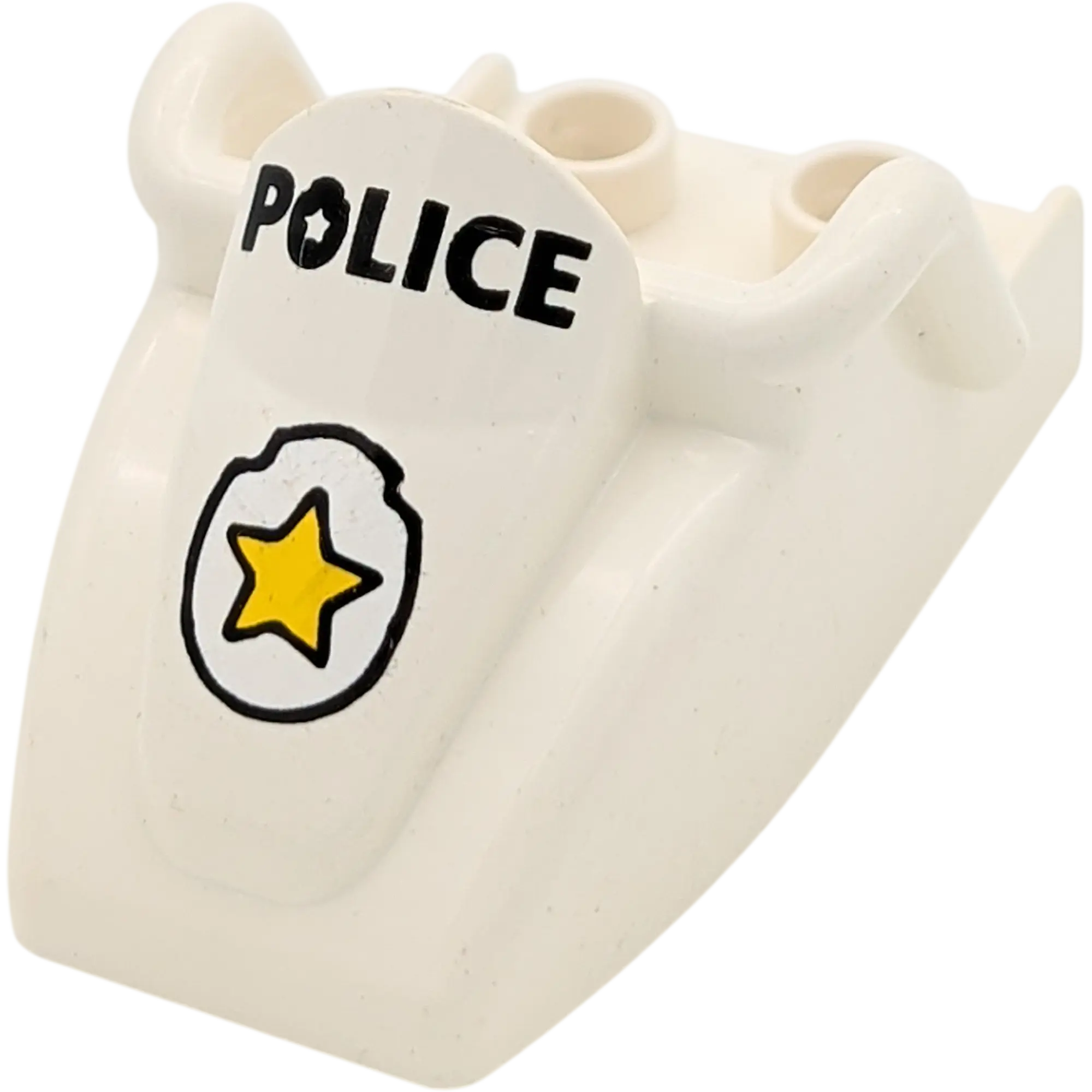 Lego Duplo Polizei Police Schneemobil Jet Ski Motorrad Aufsatz Weiß