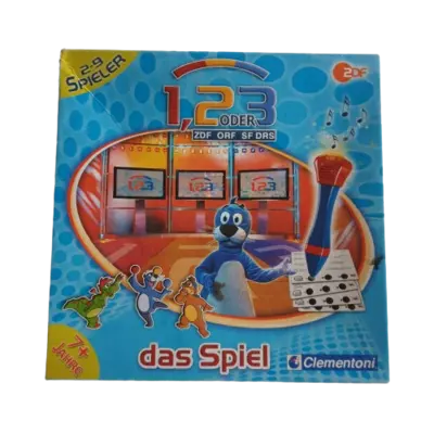 Clementoni 1, 2 oder 3 das Spiel Kinder-Quiz ab 7 Jahre