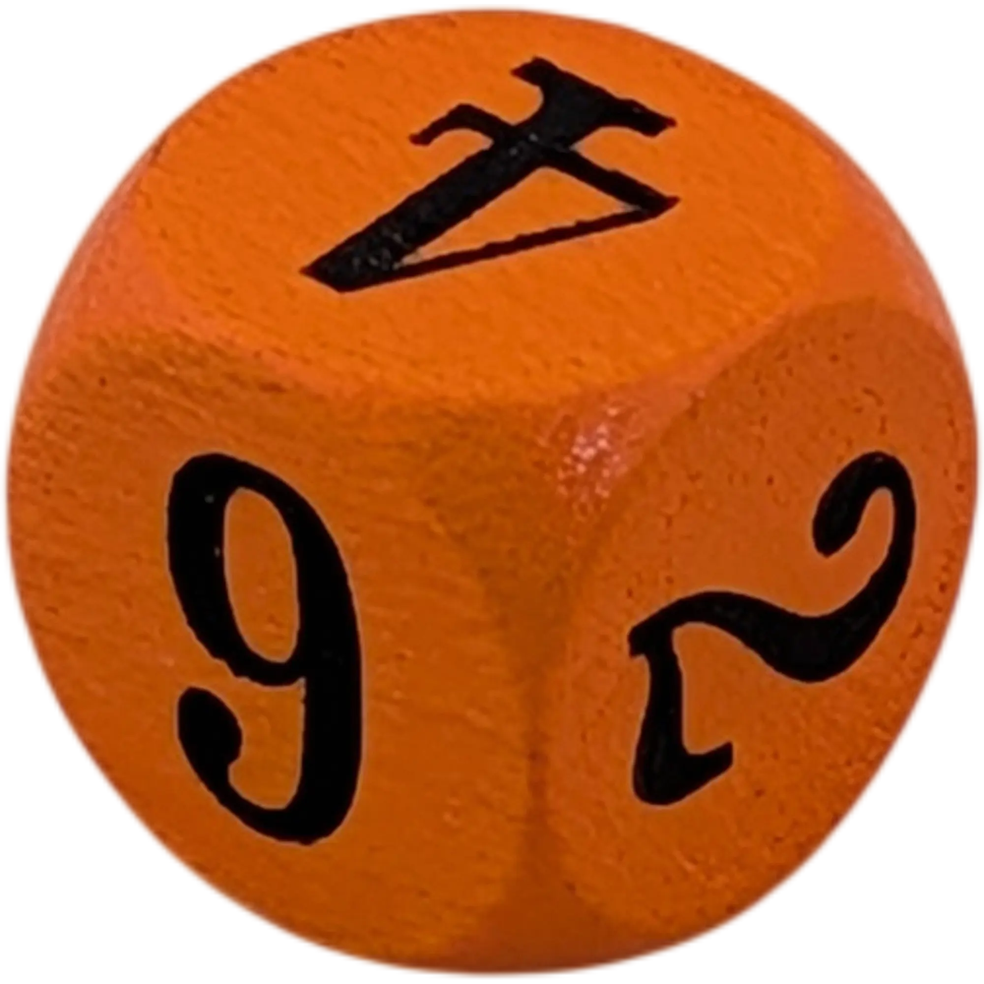 Kosmos Das Fundament der Ewigkeit Ersatzteile Würfel 1-6 mit Zahlen Orange, Ansicht 2