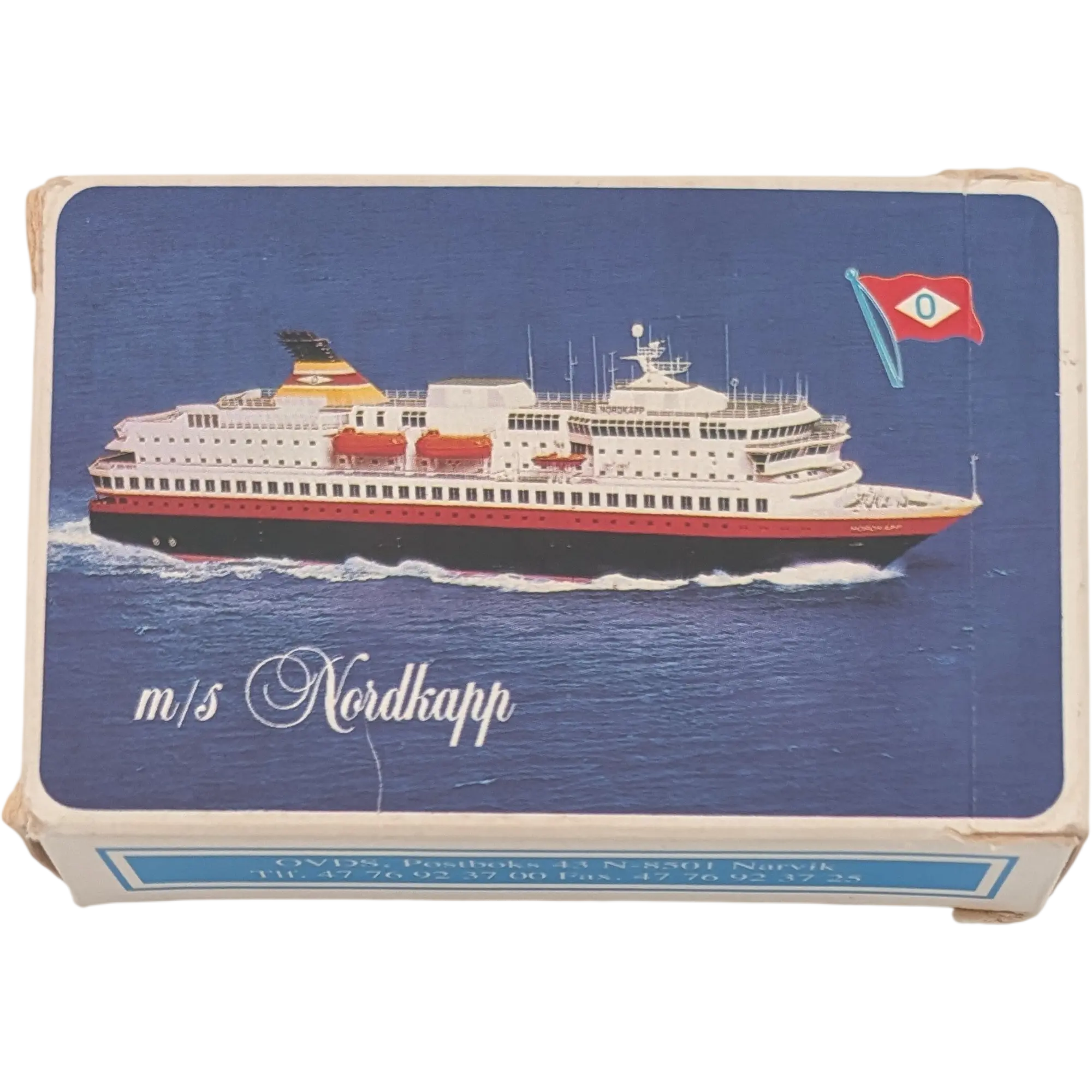 m/s Nordkapp Skatkartenspiel Mau Mau