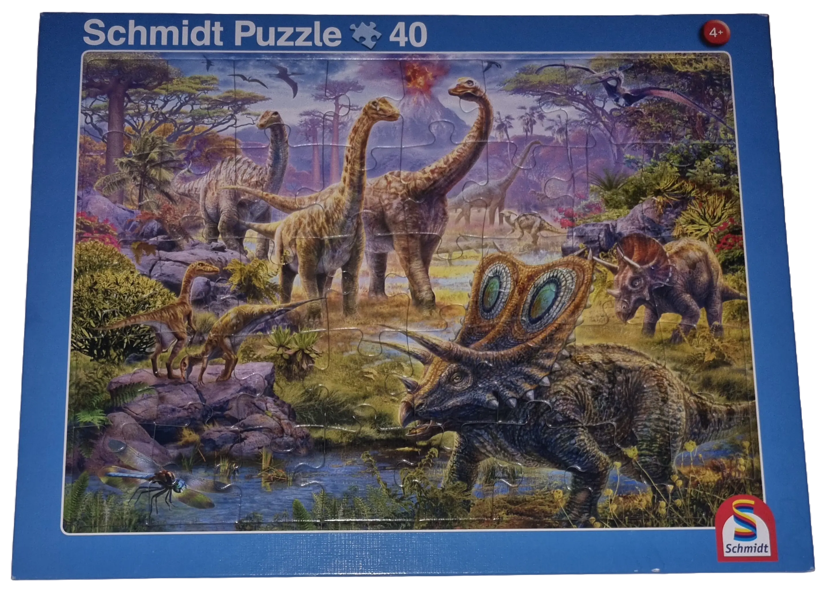 Schmidt Dinosaurier 40 Teile 56786