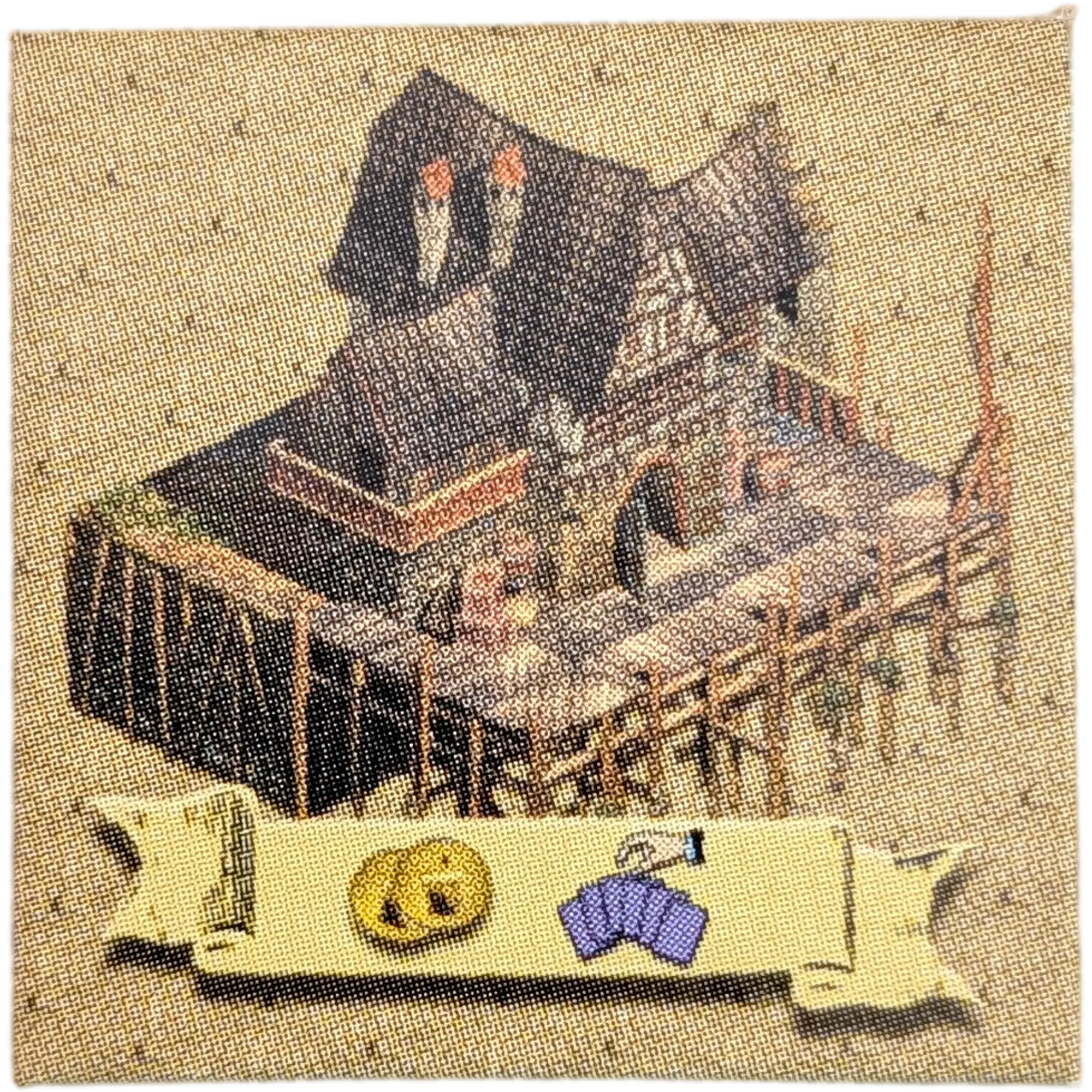 Kosmos Anno 1503 Ersatzteile Öffentliche Gebäude Großes Kontor Rückseite Vier
