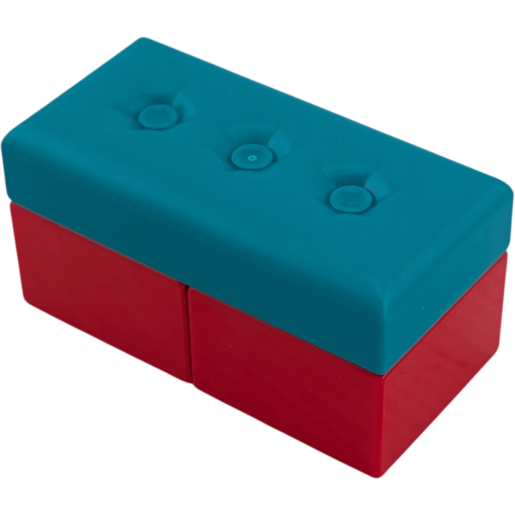 Lego Duplo Sofa Couch Wohnlandschaft türkise Sitzkissen, rote Bank