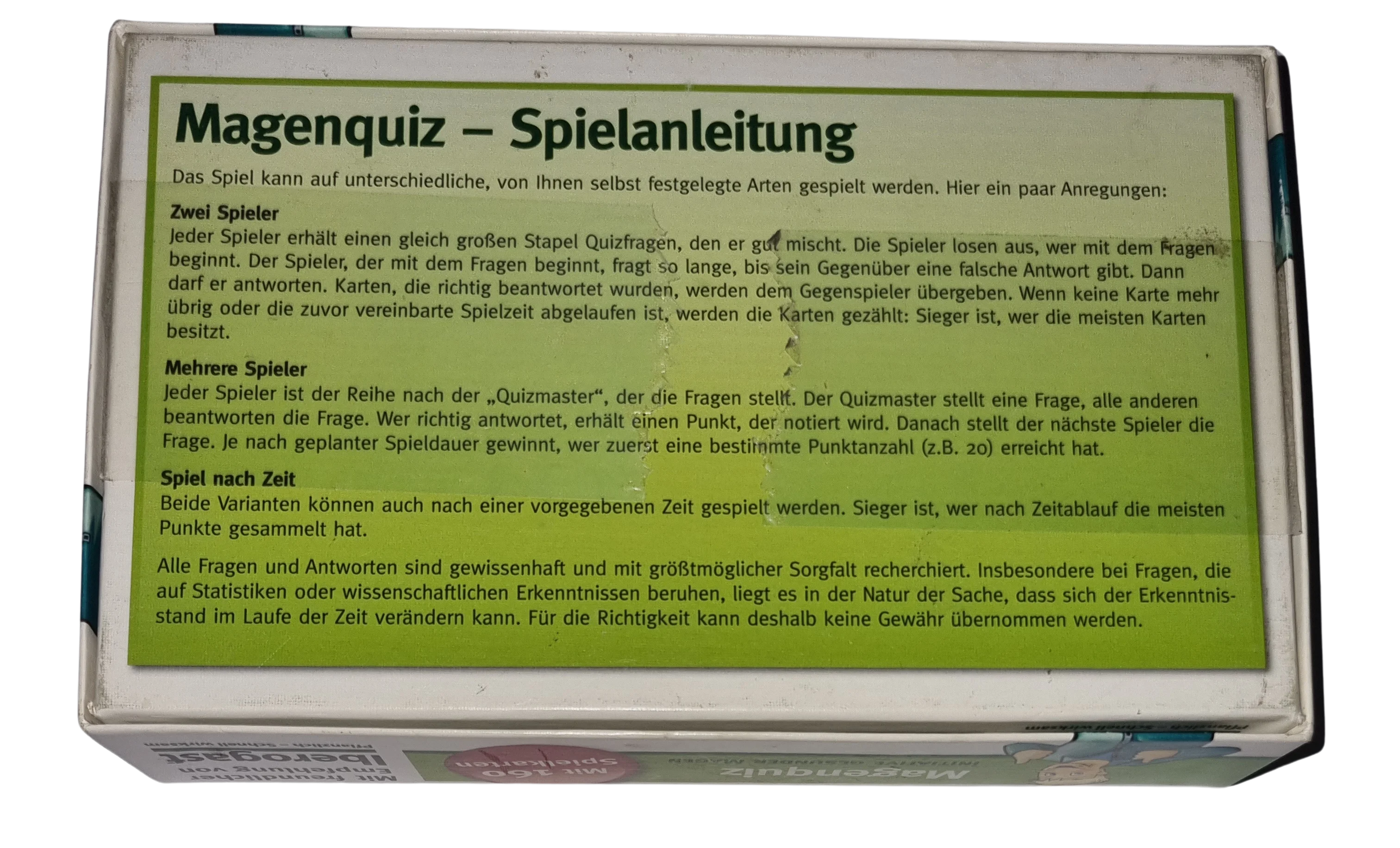 Iberogast Magenquiz