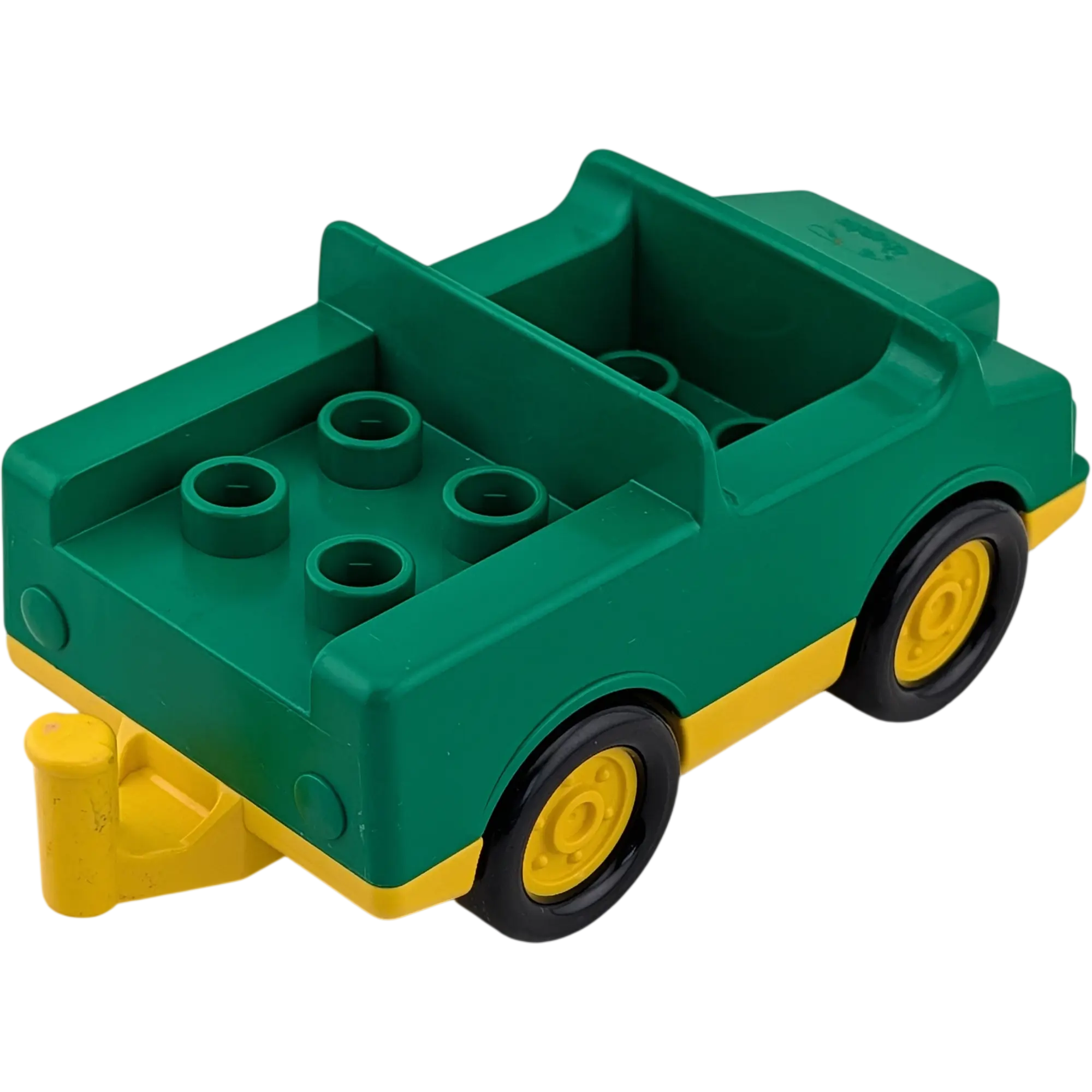 Lego Duplo Auto Grün Gelb, Ansicht 2