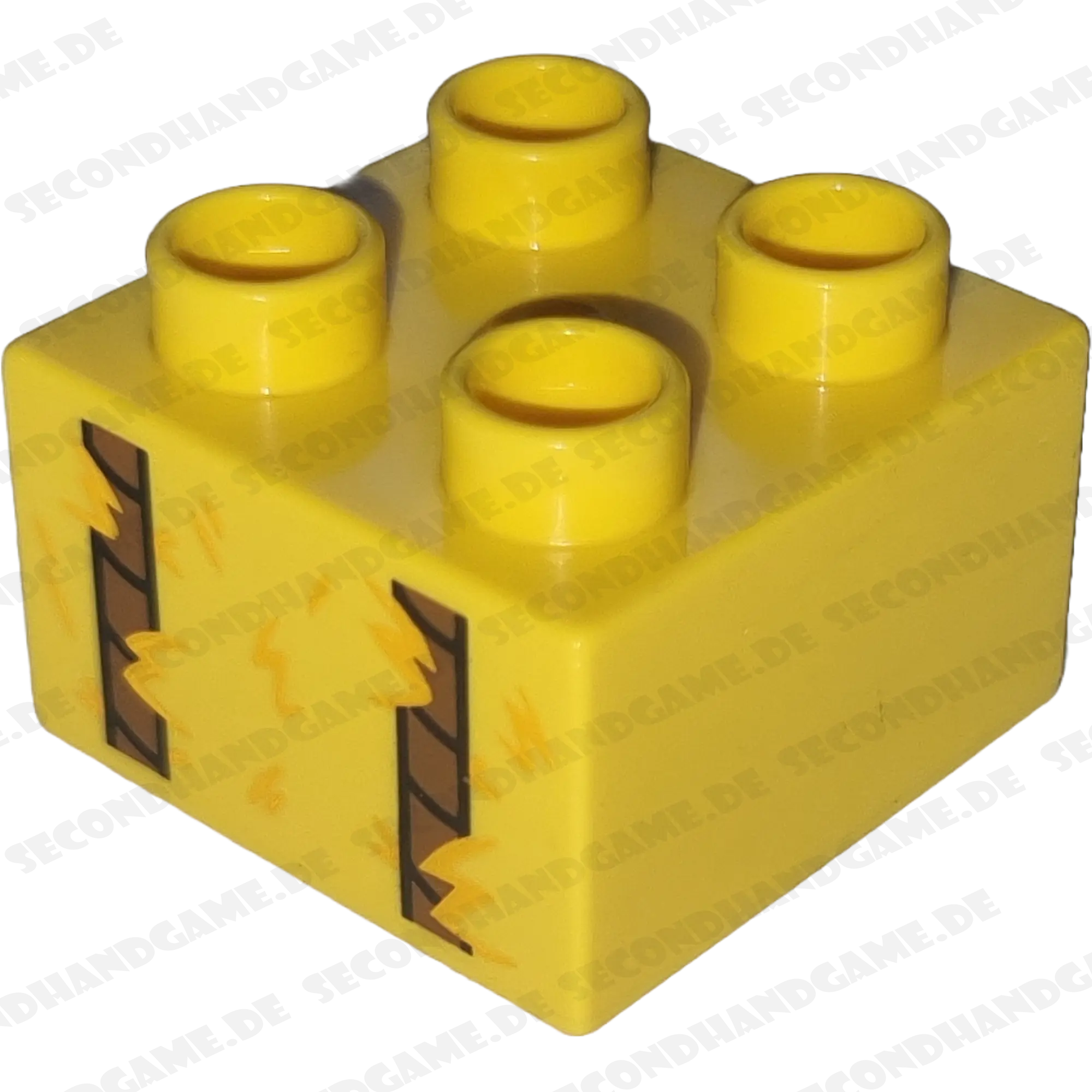 Lego Duplo 3437 Stein 2x2 Gelb Stroh Heu Tierfutter 3437