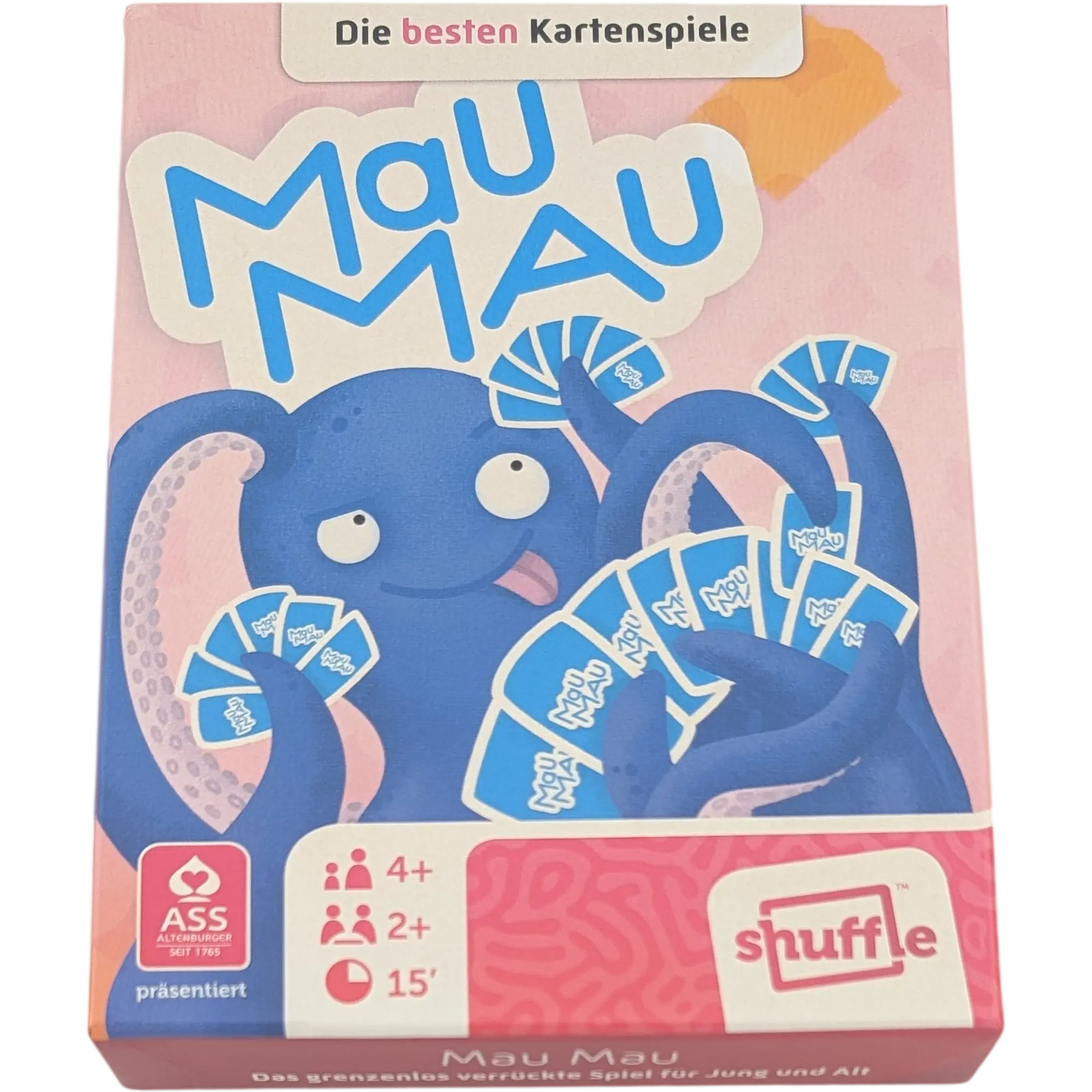 ASS Die besten Kartenspiele Shuffle Mau Mau