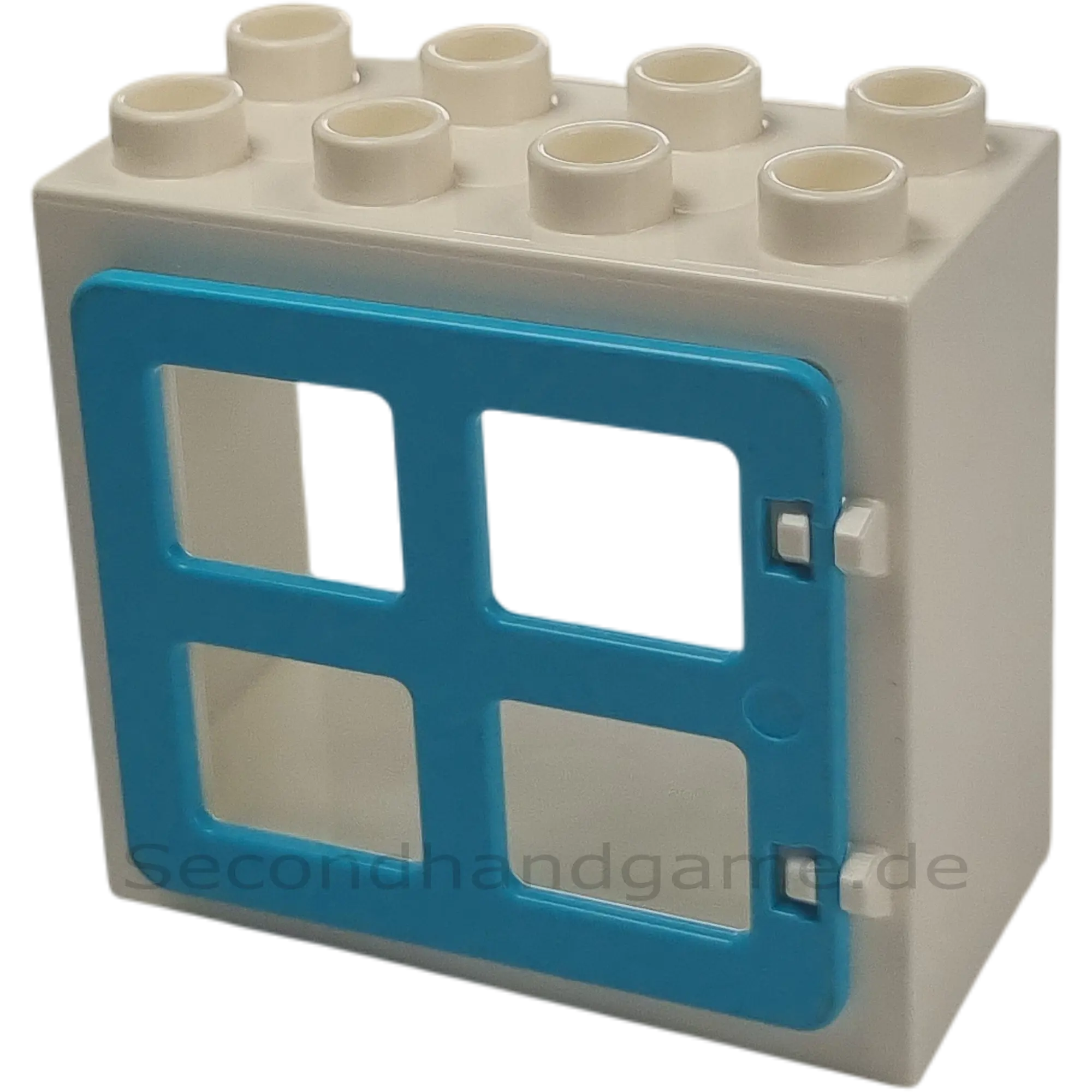 Lego Duplo 2332 Fenster 2x4 Weiß Azur