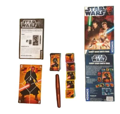Kosmos Star Wars kampf gegen Darth Maul