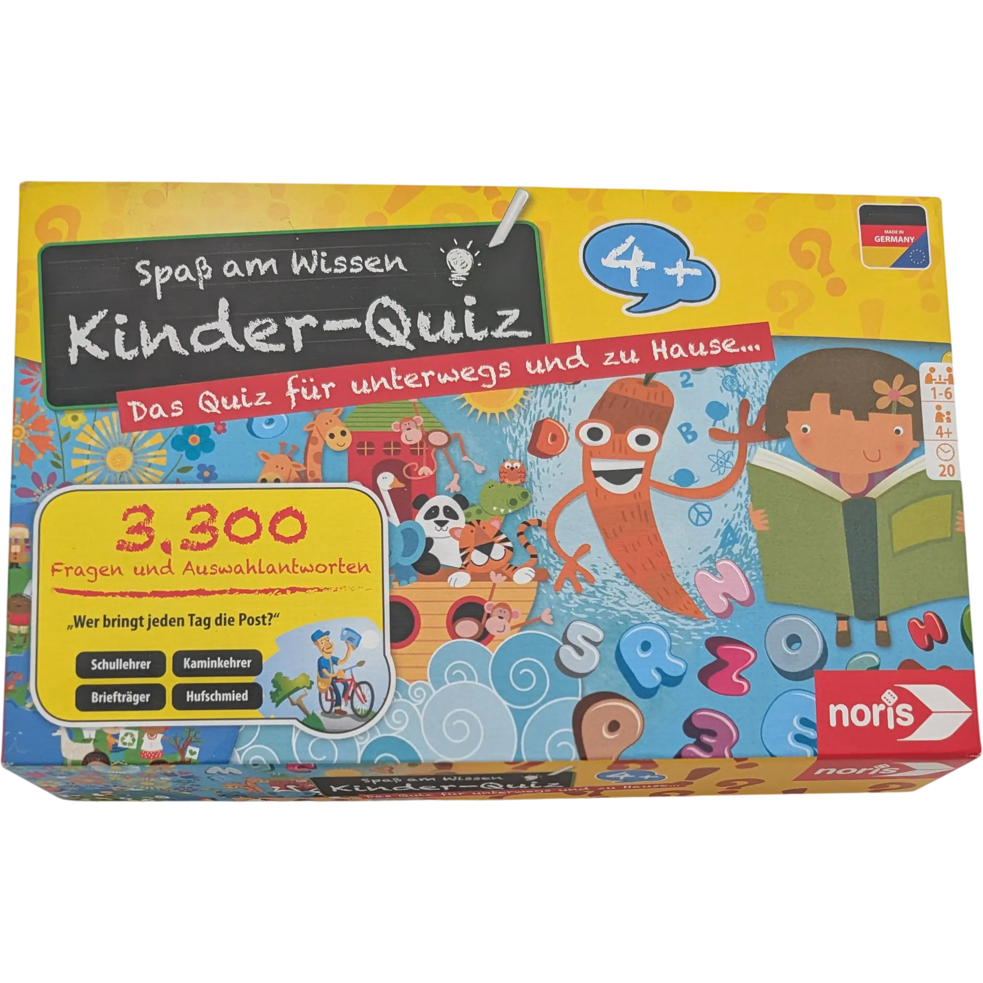 Noris Spaß am Wissen Kinder-Quiz Das Quiz für unterwegs