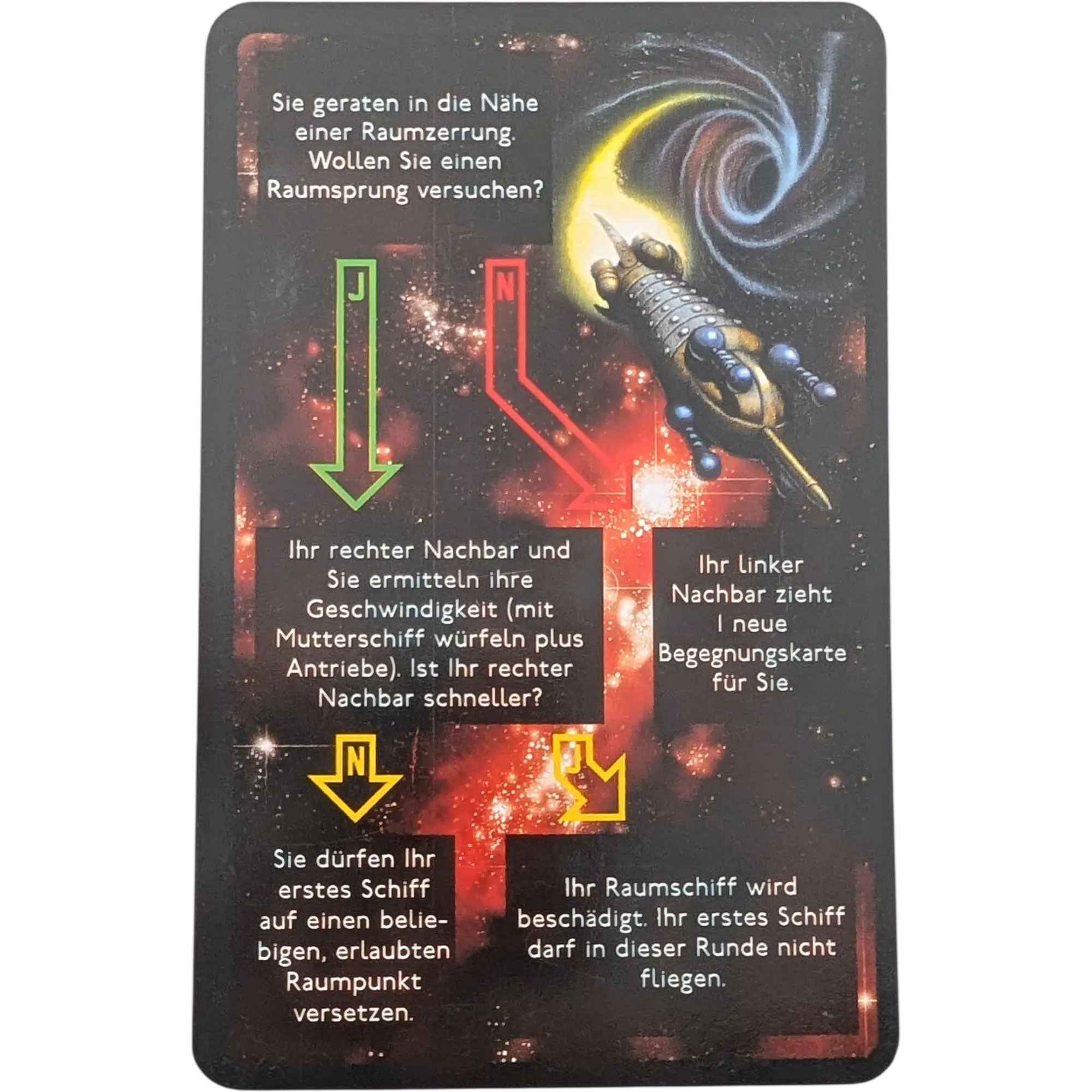 Kosmos Die Sternenfahrer von Catan Ersatzteil Begegnungskarte 26