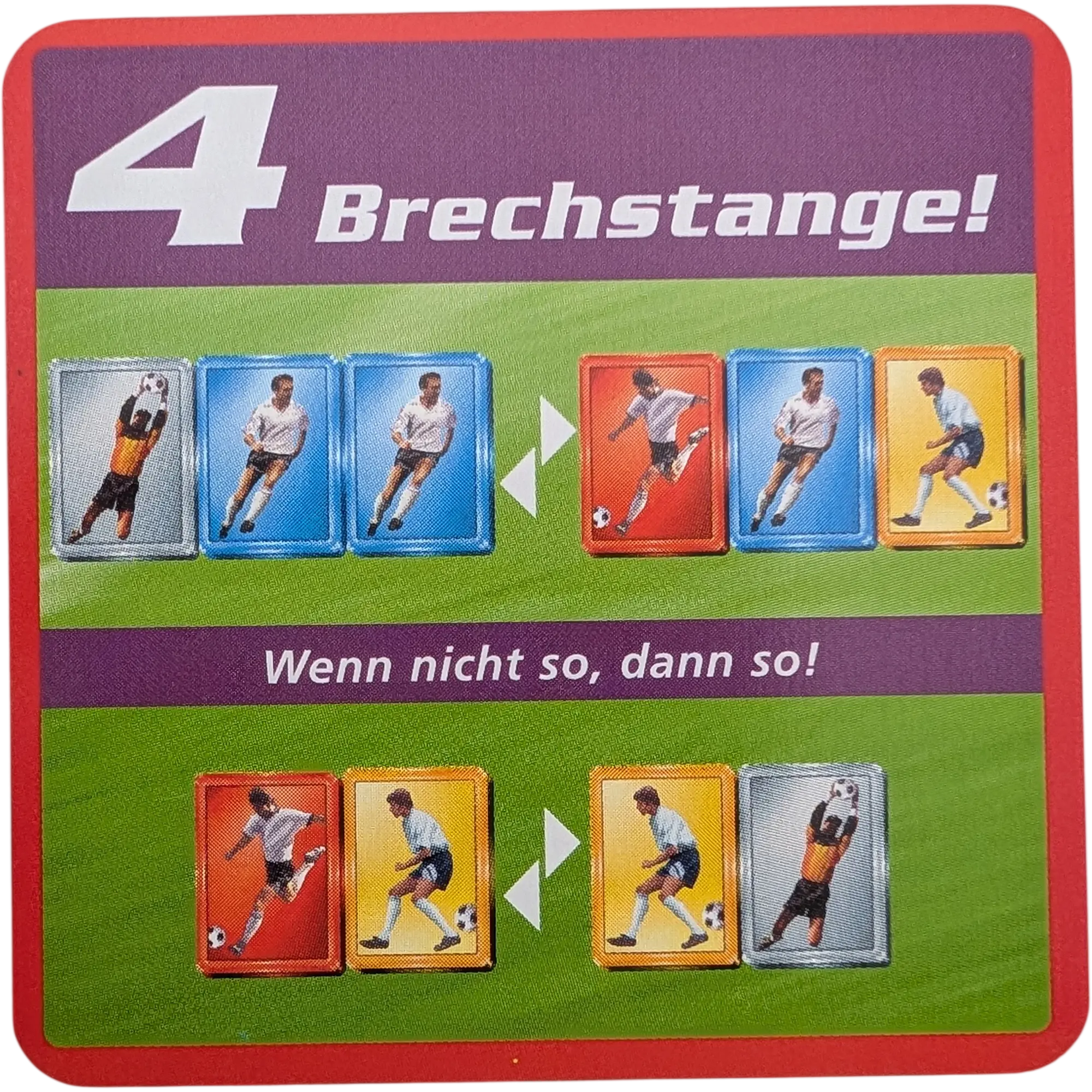 Kosmos Finale Ersatzteile Team Rot Taktikkarte Kampfstärke 4 Brechstange