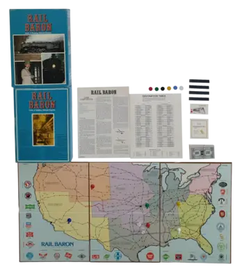 AH Bookshelf Games Rail Baron