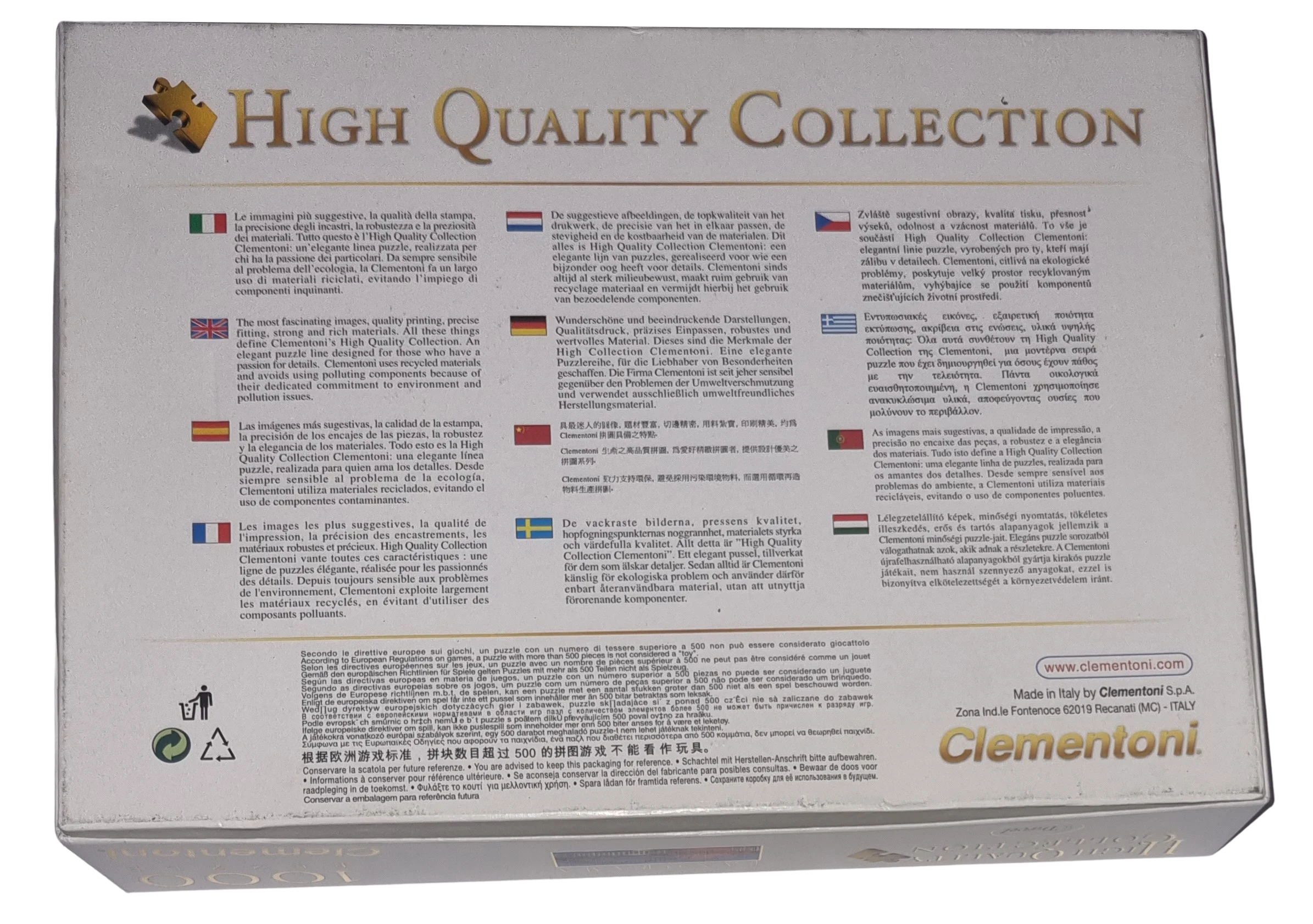 Clementoni High Quality Collection Panorama Puzzle 1000 Teile 39017 Sydney