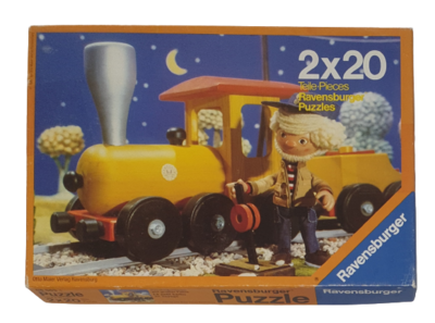 Ravensburger Sandmännchen auf großer Fahrt 2 x 20 Teile Puzzle 089031