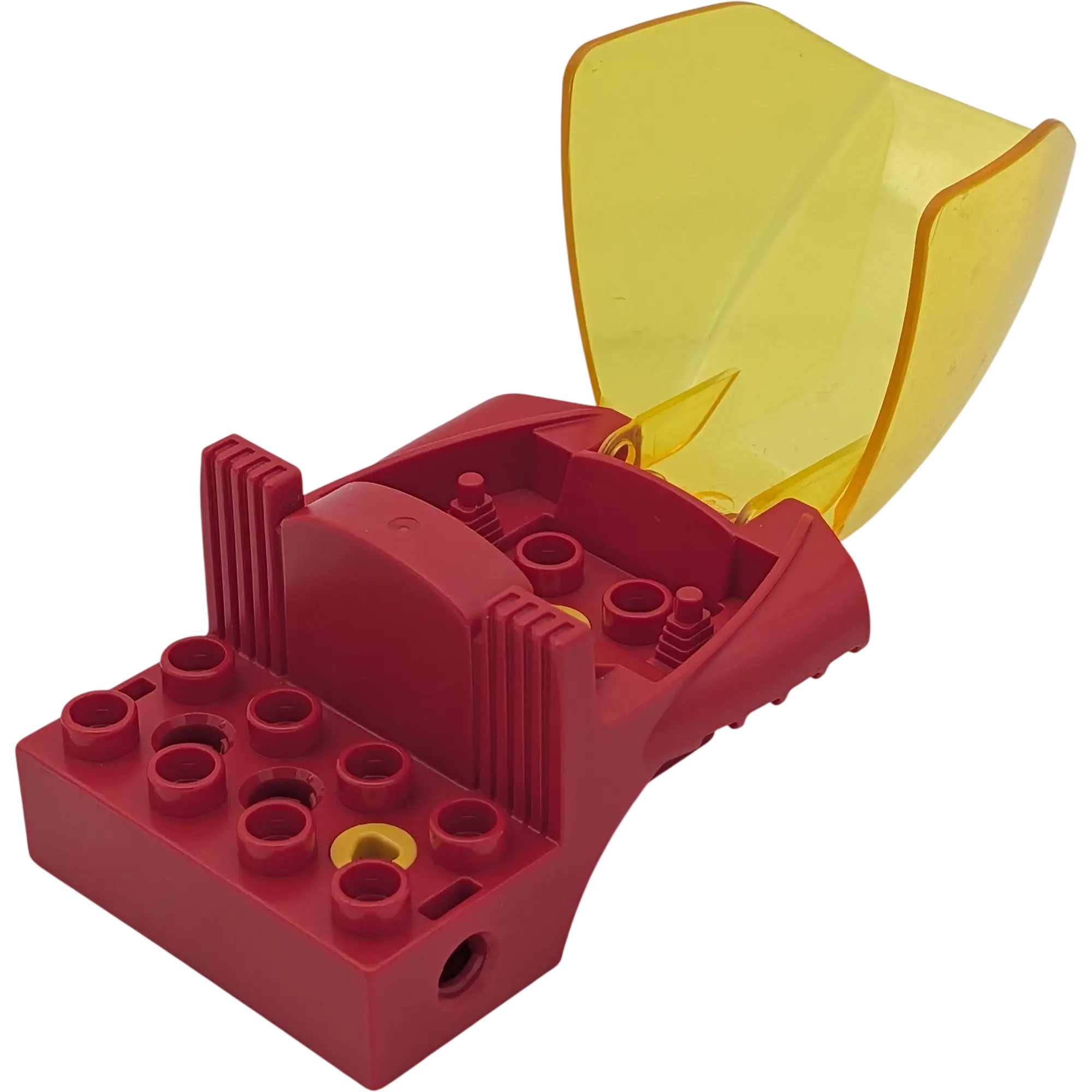 Lego Duplo 31196 Toolo Fahrzeug Kabine Kanzlei 4x6 Rot mit Dach Transparent Gelb
