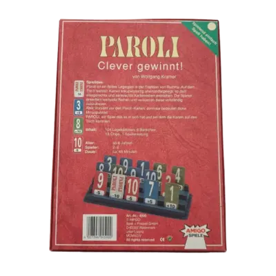 Amigo Paroli Clever gewinnt!