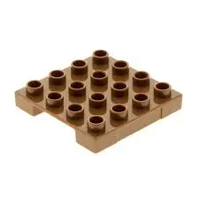 Lego Duplo 47415 Palette Platte 4x4 Braun