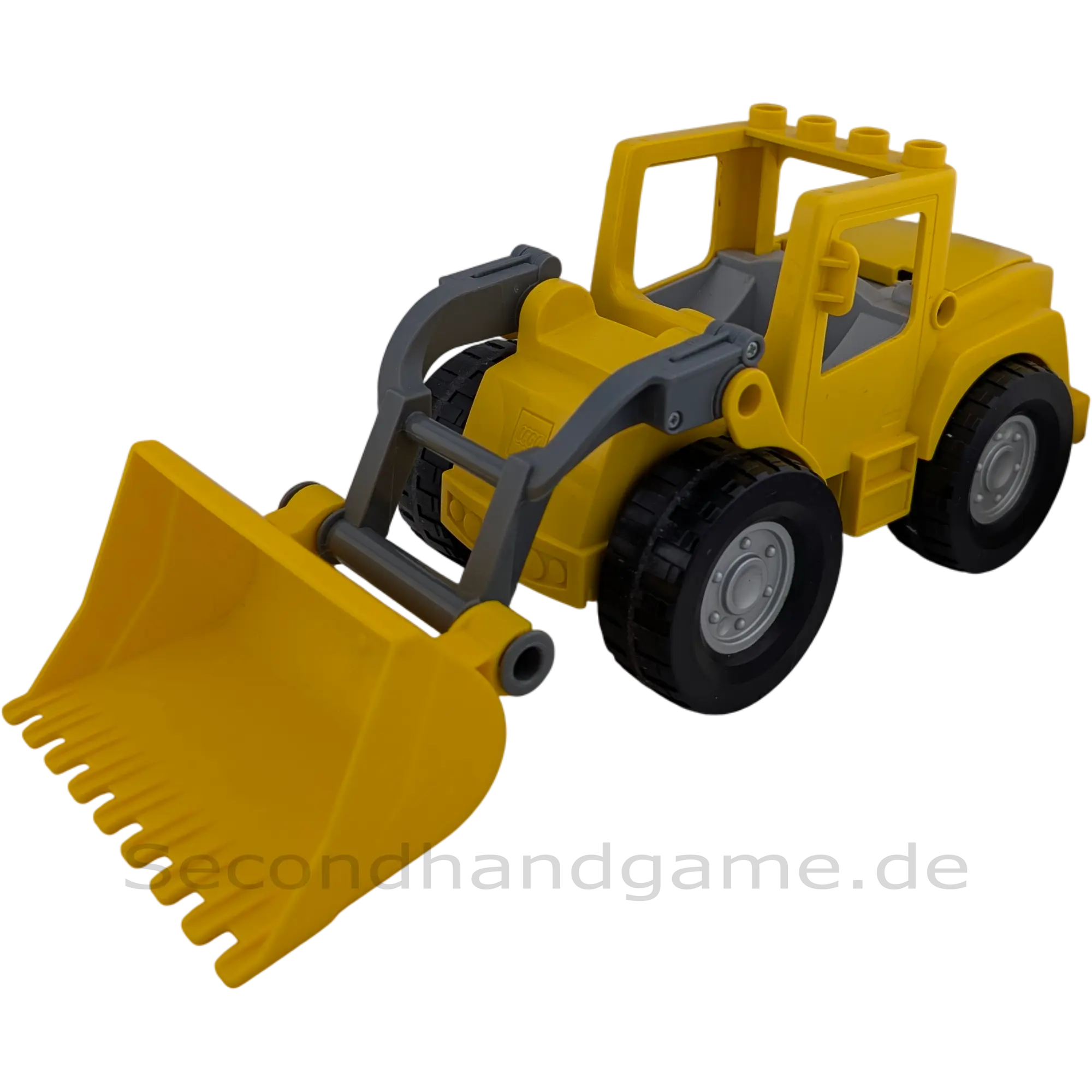 Lego Duplo 613J3 Bagger Gelb Groß Baggerschaufel Motor